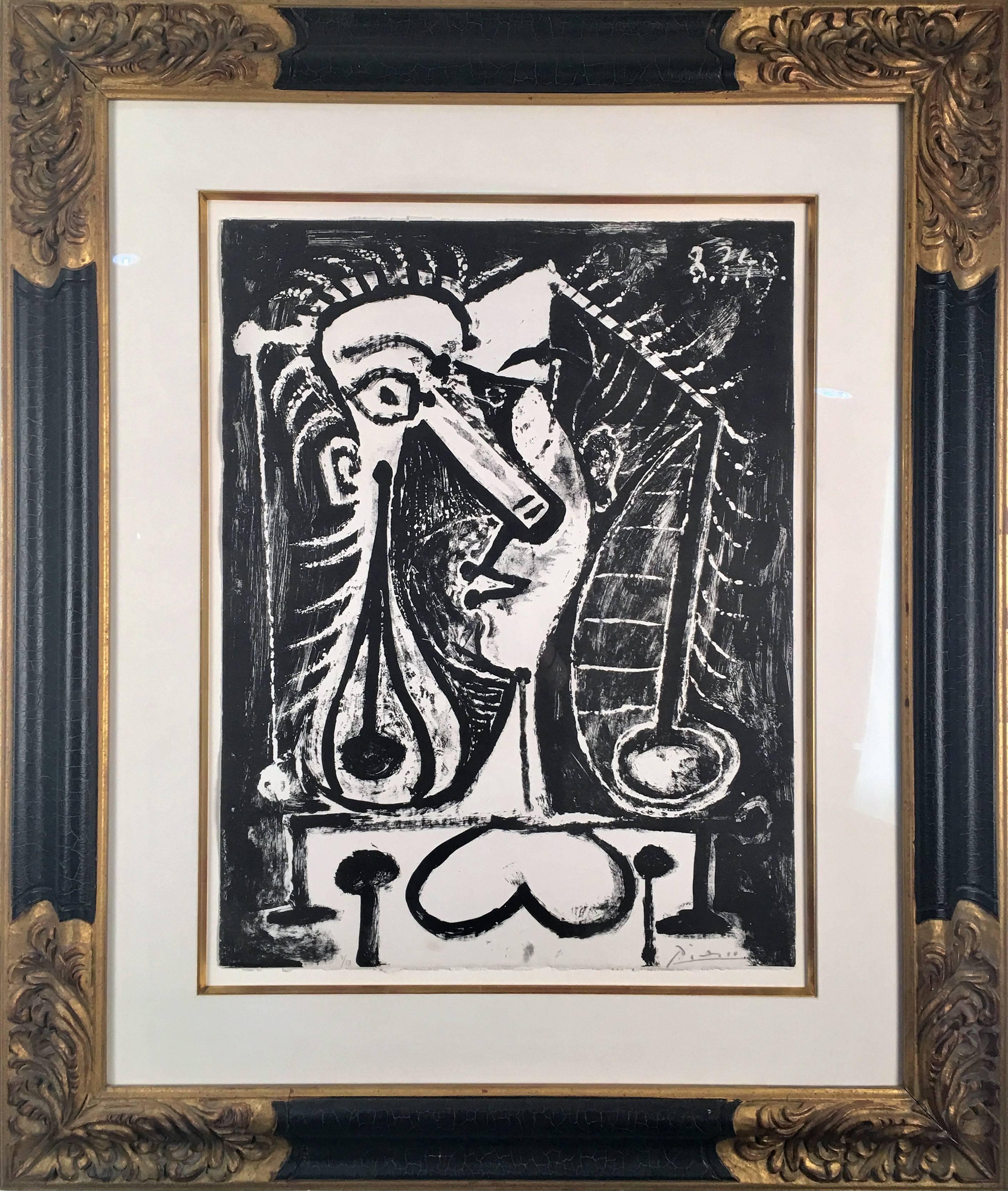 Figure Composee 1  - Print by Pablo Picasso