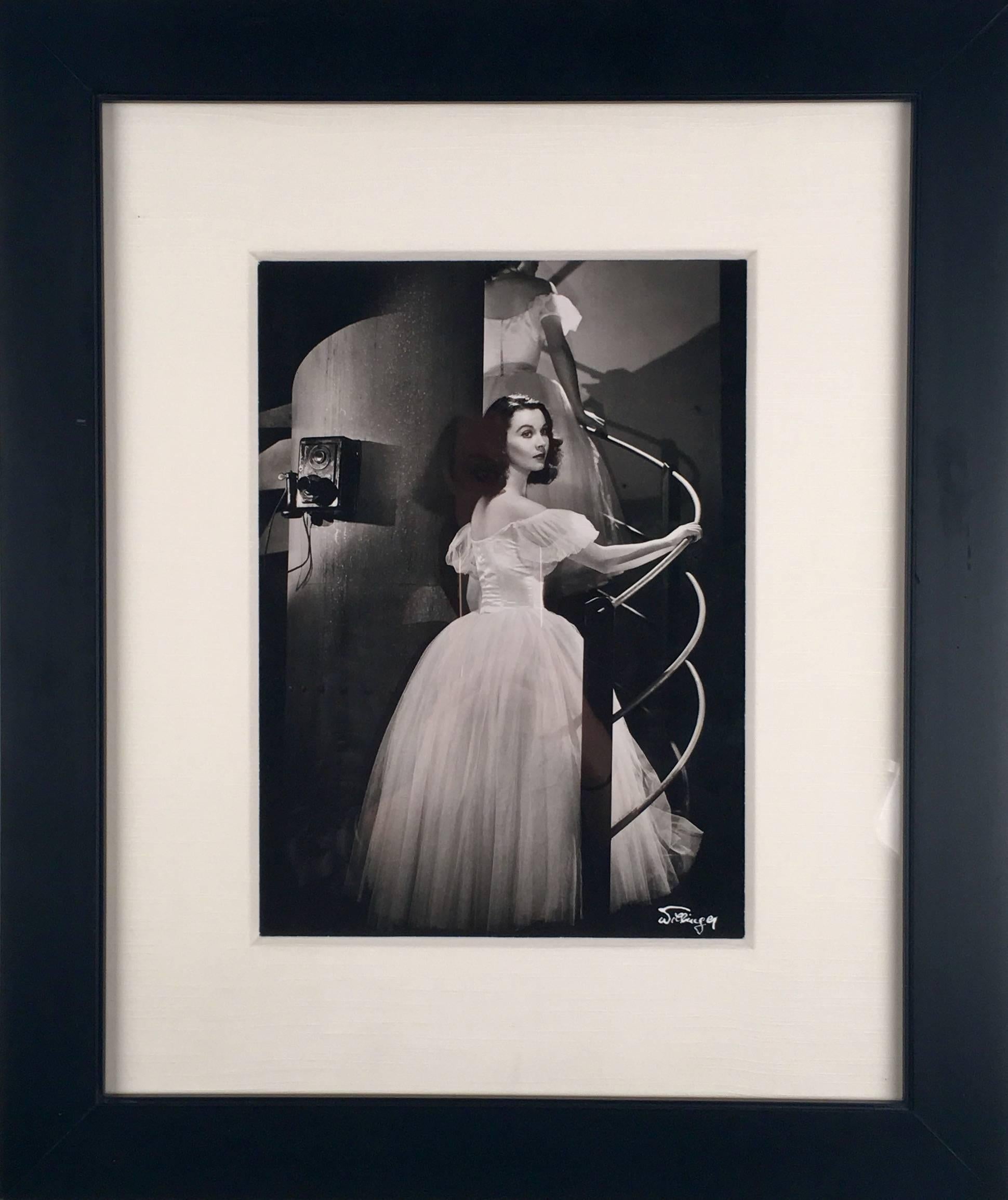 Laszlo Willinger, „Vivien Leigh“, Originalfotografie aus dem Originalnegativ im Angebot 1