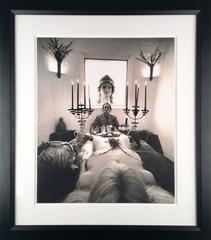 Werner Bokelberg, "Dinner Party" (Dali mit model), original photograph