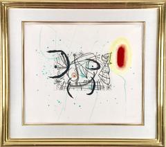 Joan Miro, Plate 11 from Fissures