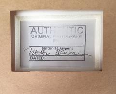 Milton Greene, "Fishnet Stockings" from The Black Sitting, photograph