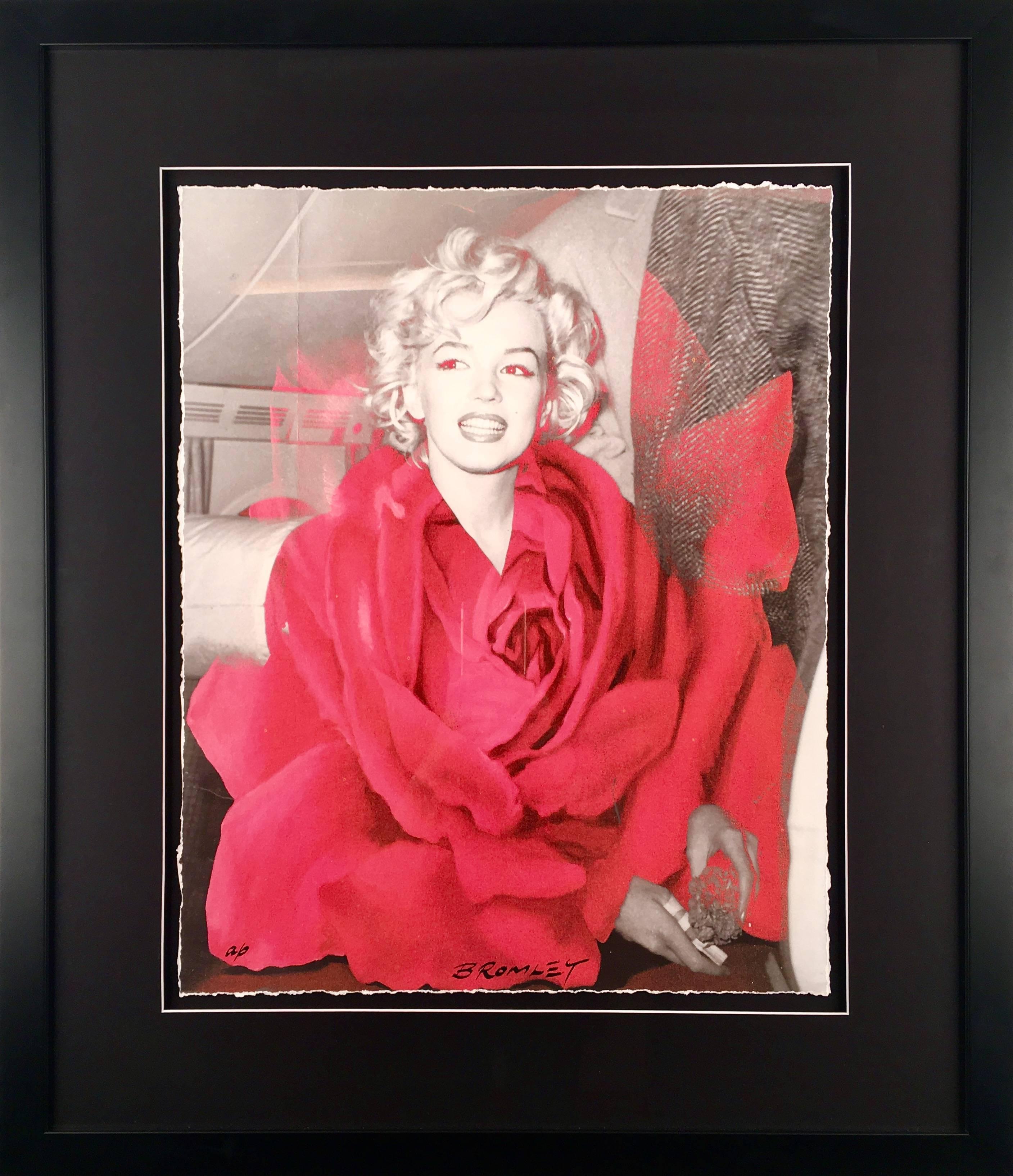 Marilyn 20 - Contemporary Mixed Media Art by David Bromley