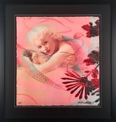 David Bromley/ Milton Greene, "Marilyn 19, " mixed media