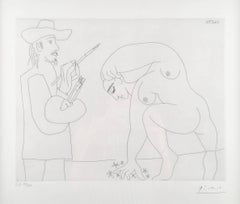 Pablo Picasso, Untitled from 156 Series, etching