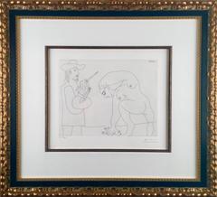 Pablo Picasso:: Ohne Titel aus Serie 156:: Radierung