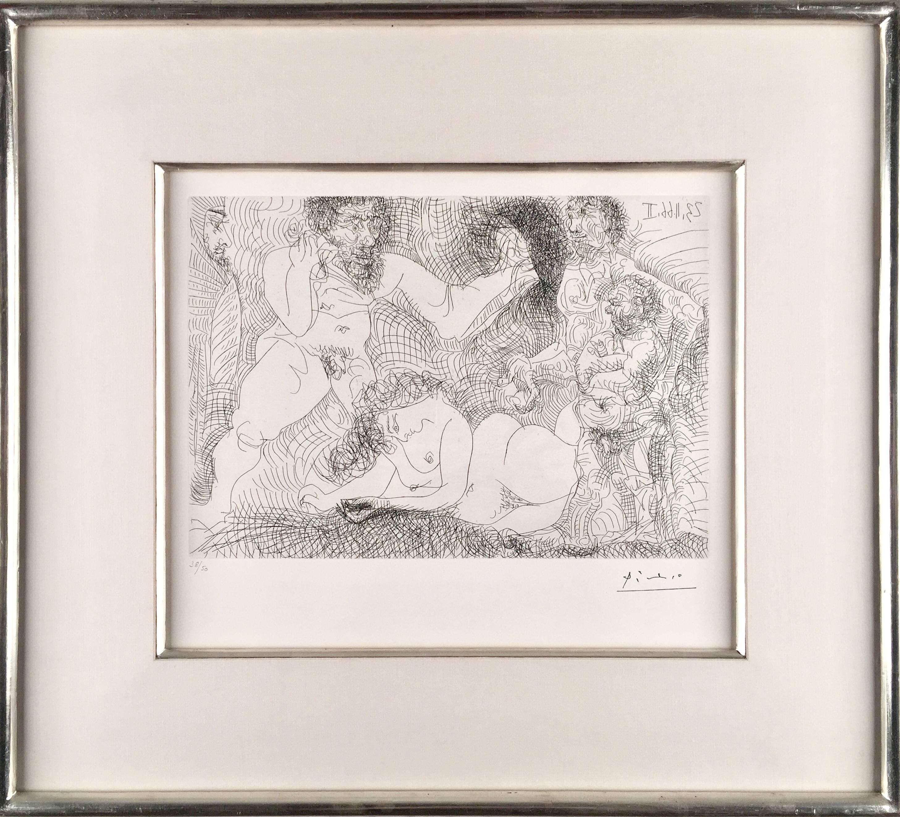 picasso etching