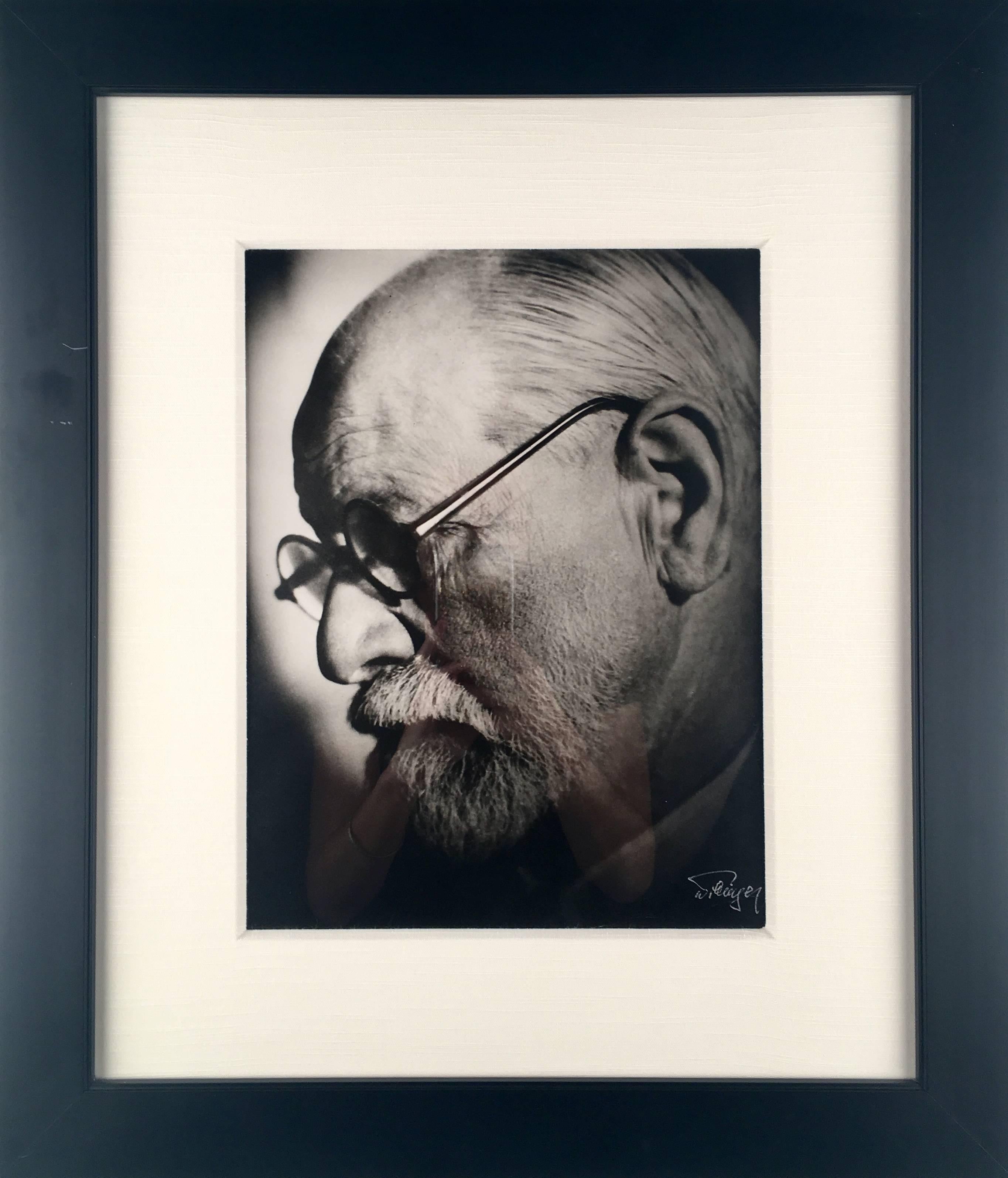 Sigmund Freud - Photograph by Laszlo Willinger
