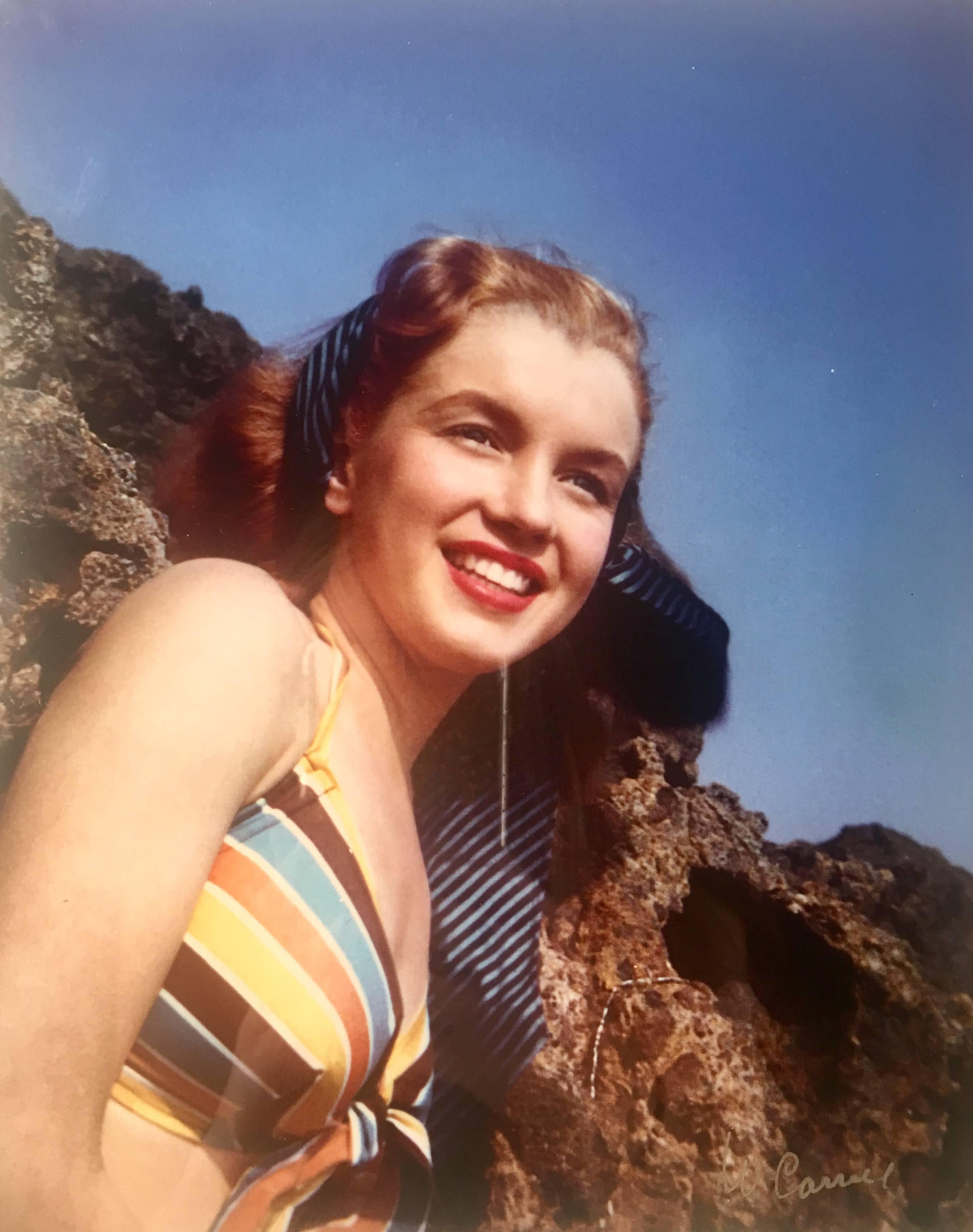 Norma Jeane Dreiteiliges Triptychon – Photograph von William Carroll