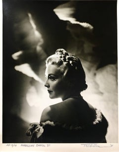 Ted Allan, Madeleine Carroll, hand signed 