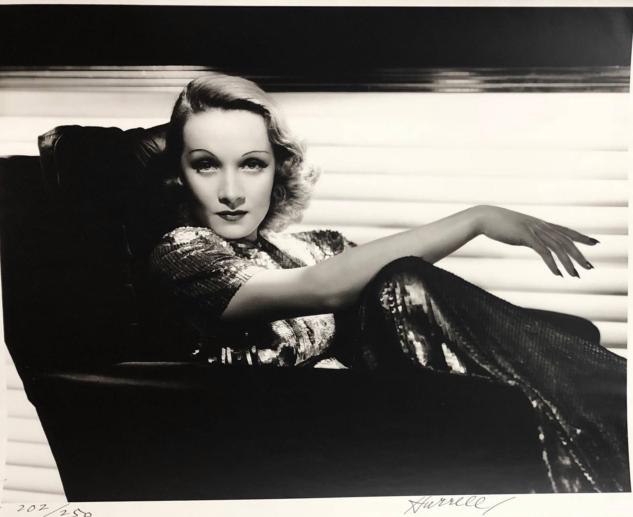 George Hurrell Portrait Photograph - Marlene Dietrich