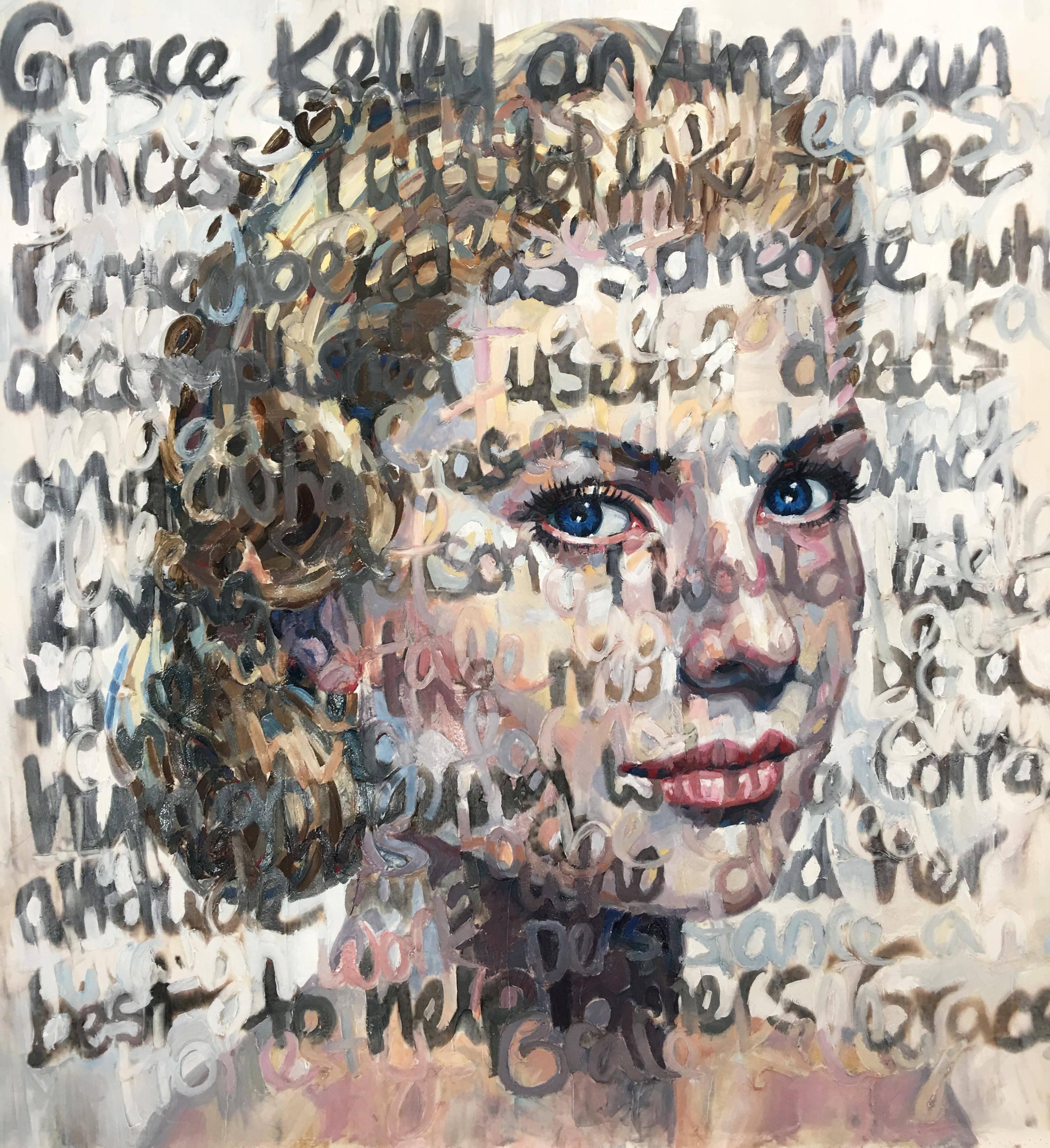 Christina Major Portrait Painting - Grace Kelly 