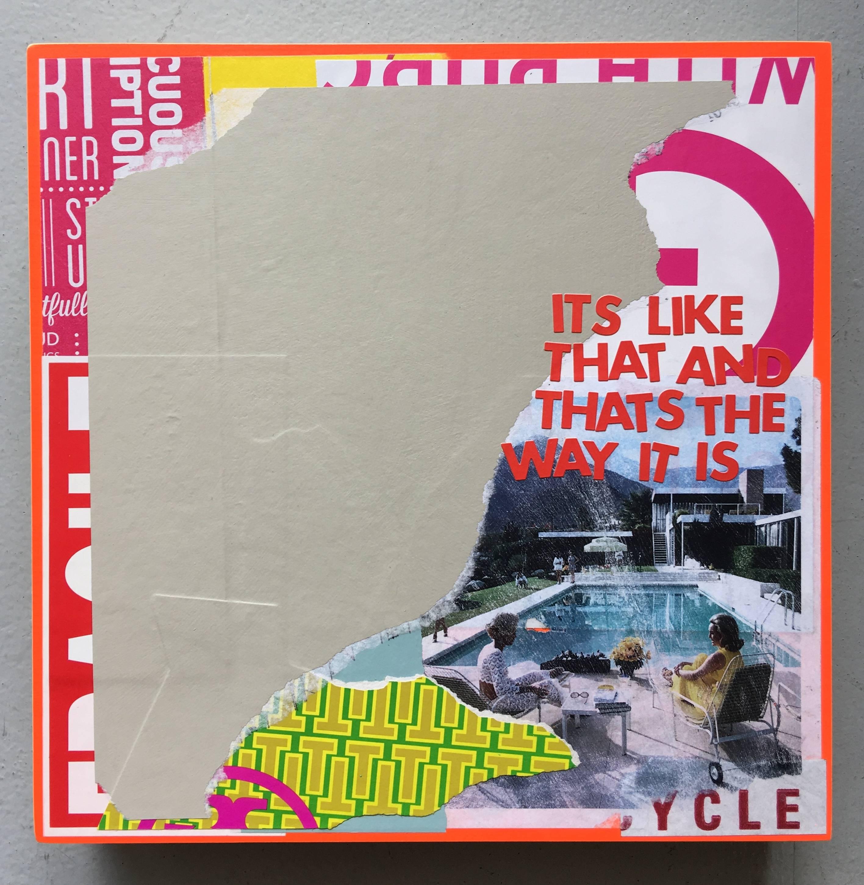 It's like that  - Mixed Media Art by William Finlayson