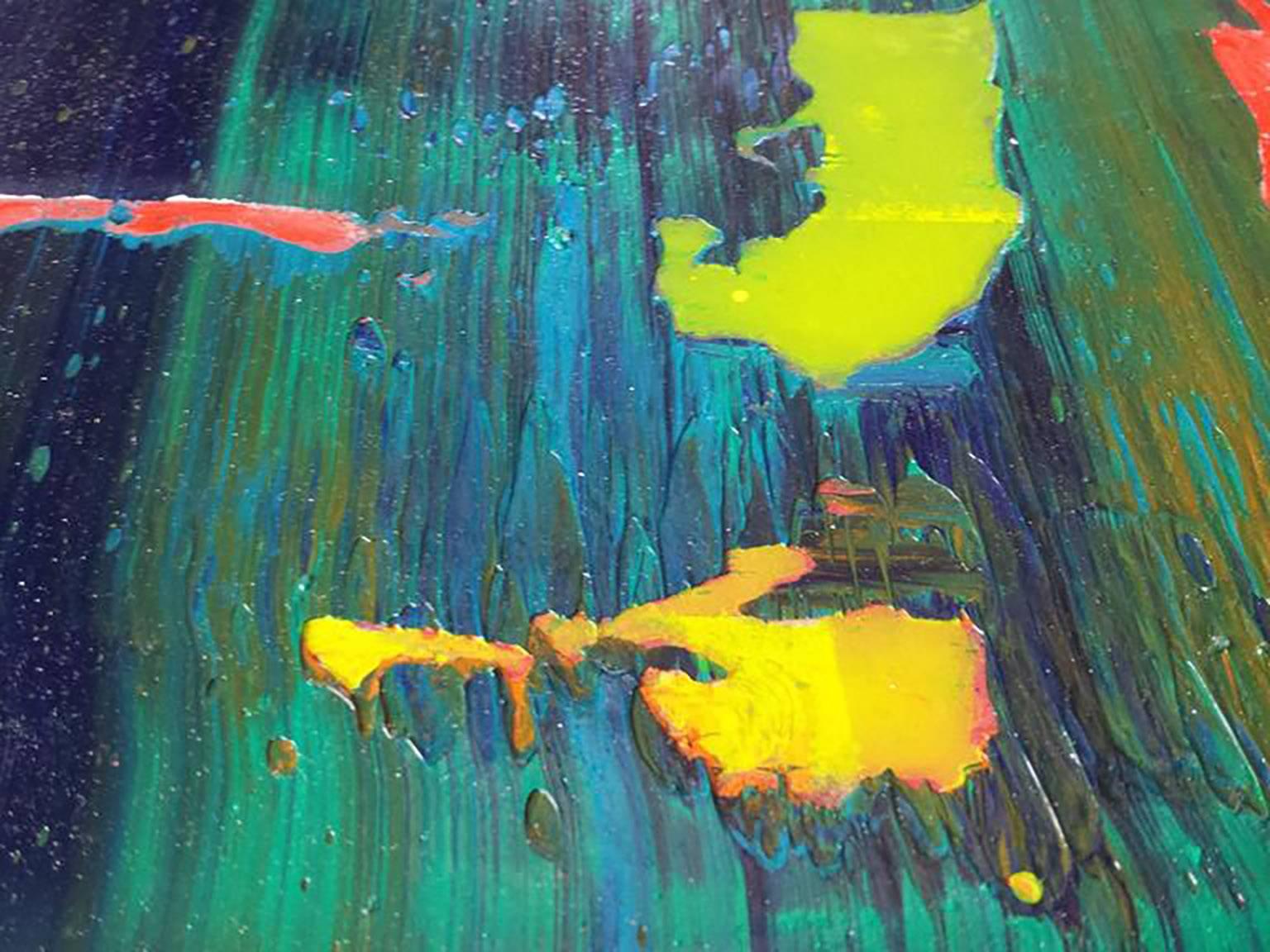 Alla deriva, 2015 - Painting Espressionismo astratto di Mirtha Moreno