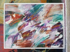 Olio su tavola intitolato: Passatempo, 1996