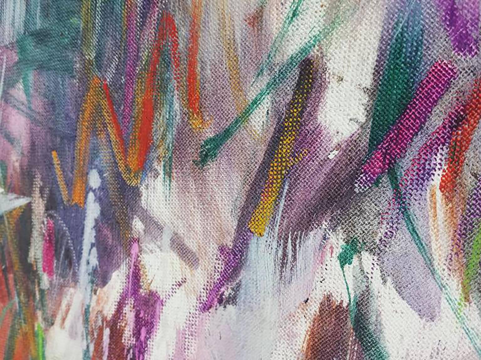 Olio su tavola di tela
Firmato Verso

Negli anni '60, Wayne Timm ha avuto a che fare con artisti del calibro di Warhol, Lichtenstein, Rauchenburg e molti altri, nel periodo in cui aveva uno Studio A loft a New York City e mentre lavorava da Maxs