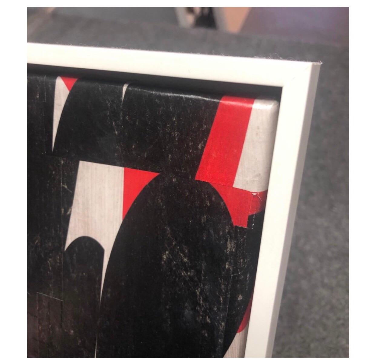 Collage d'origine sur toile intitulé pdp739ct14 en vente 3