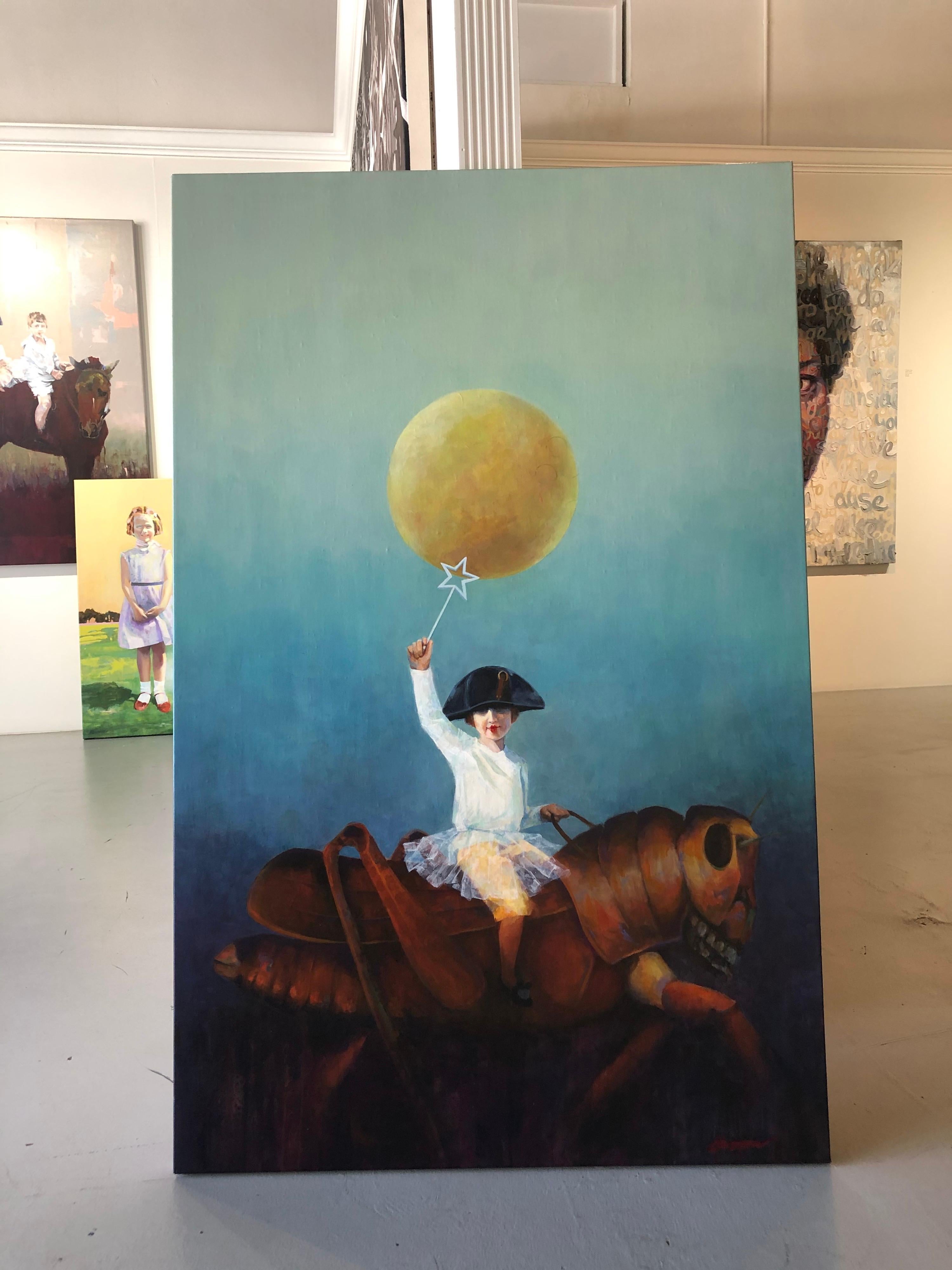 Acrylic on Canvas Titled “The Joy Ride” 6