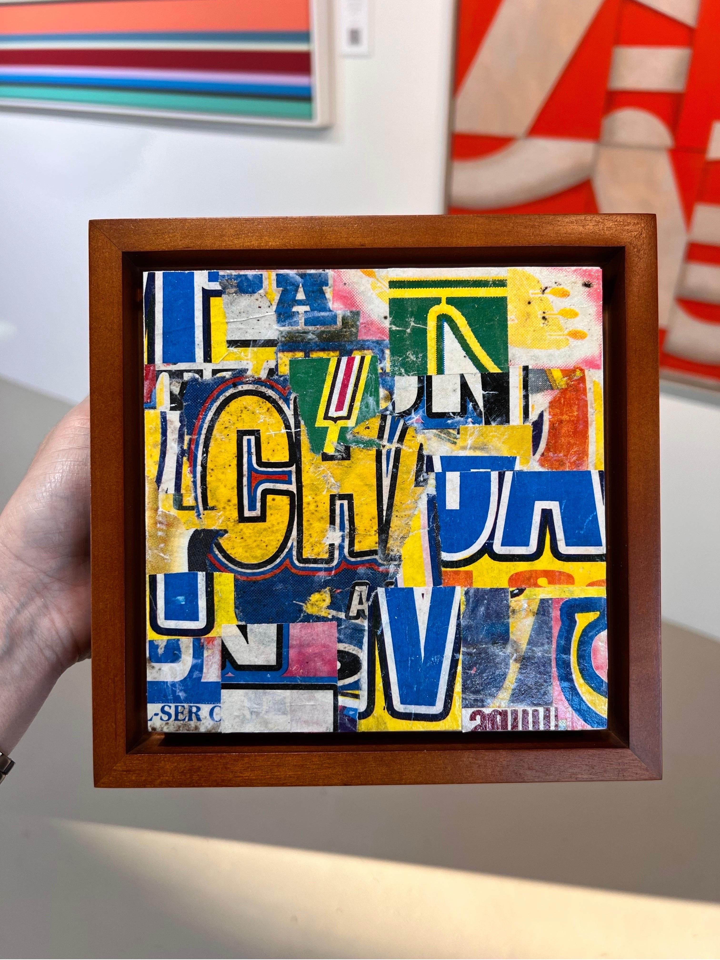 Collage sur panneau intitulé : PDP 1311 par Cecil Touchon en vente 10