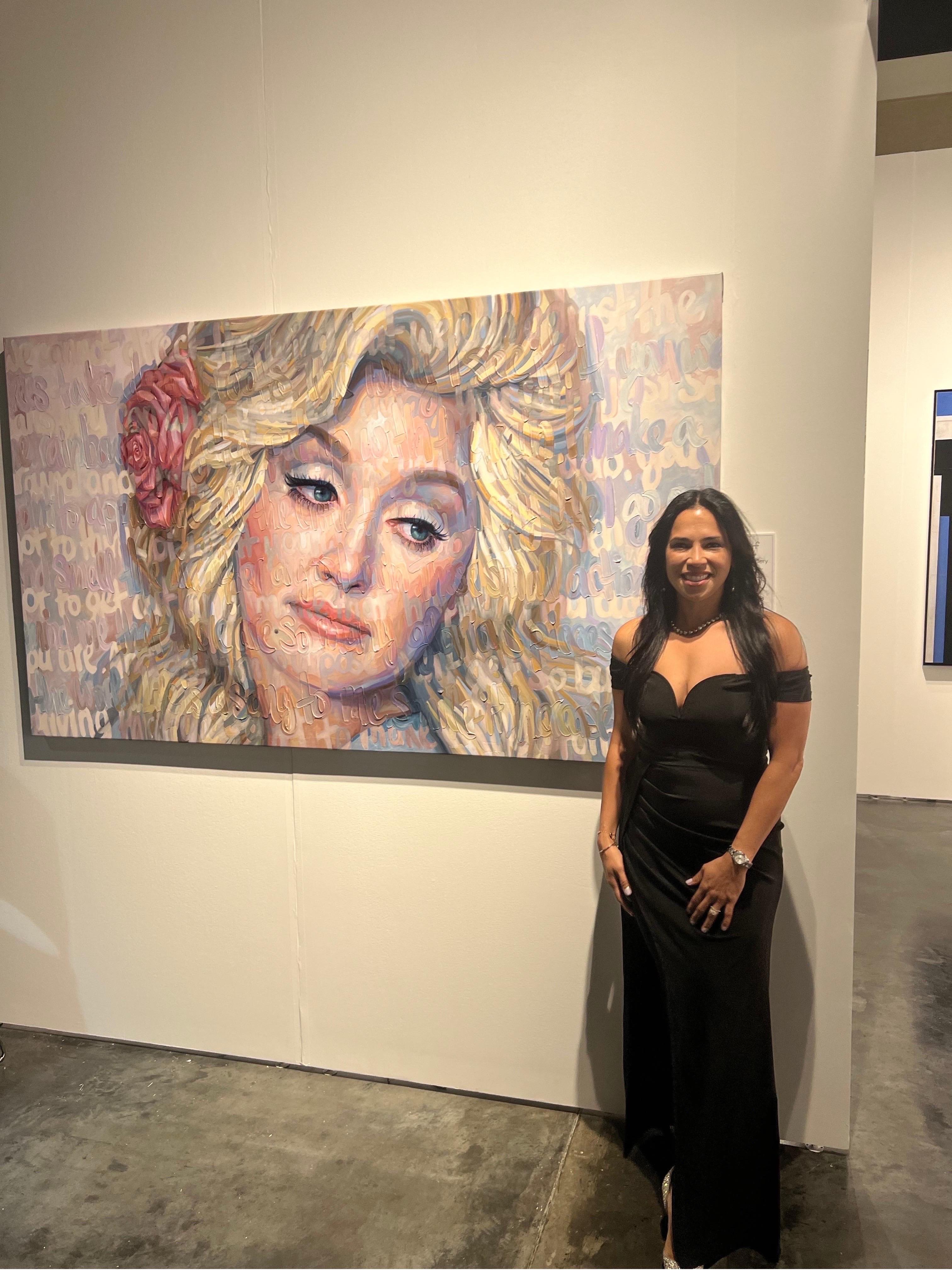Dolly Olio su tela di Christina Major in vendita 5