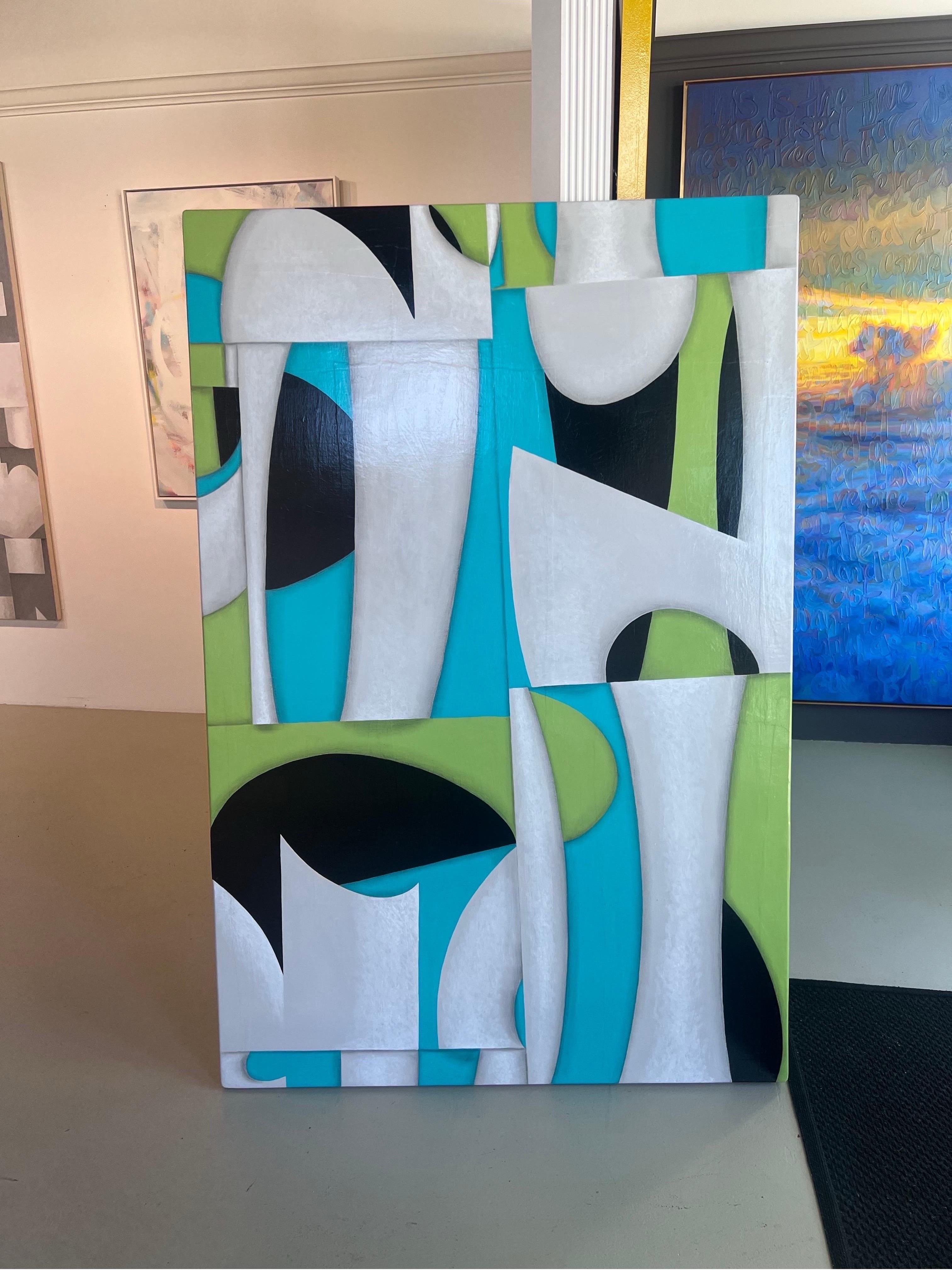 Pittura originale su pannello dal titolo: 