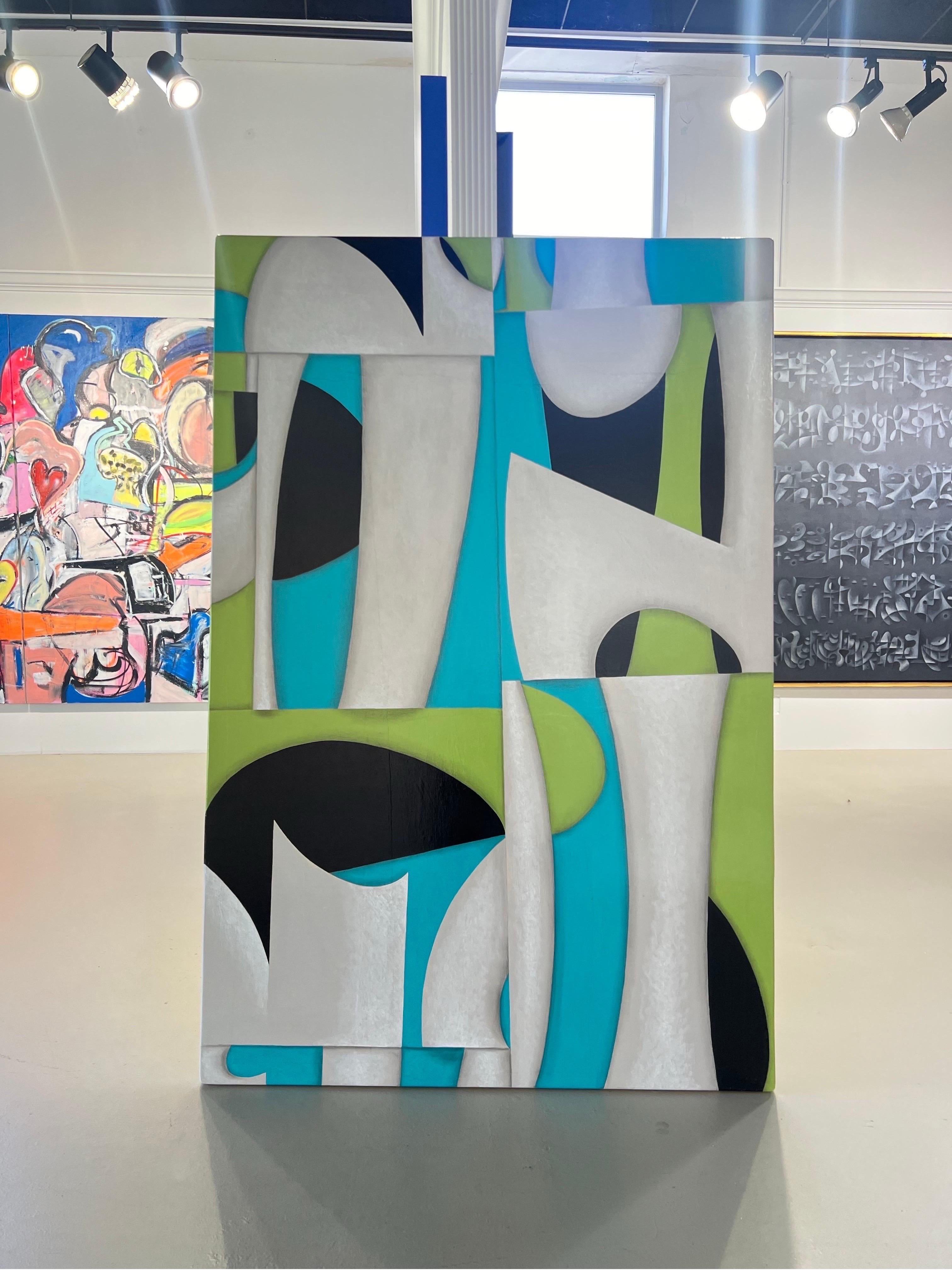 Pittura originale su pannello dal titolo: 