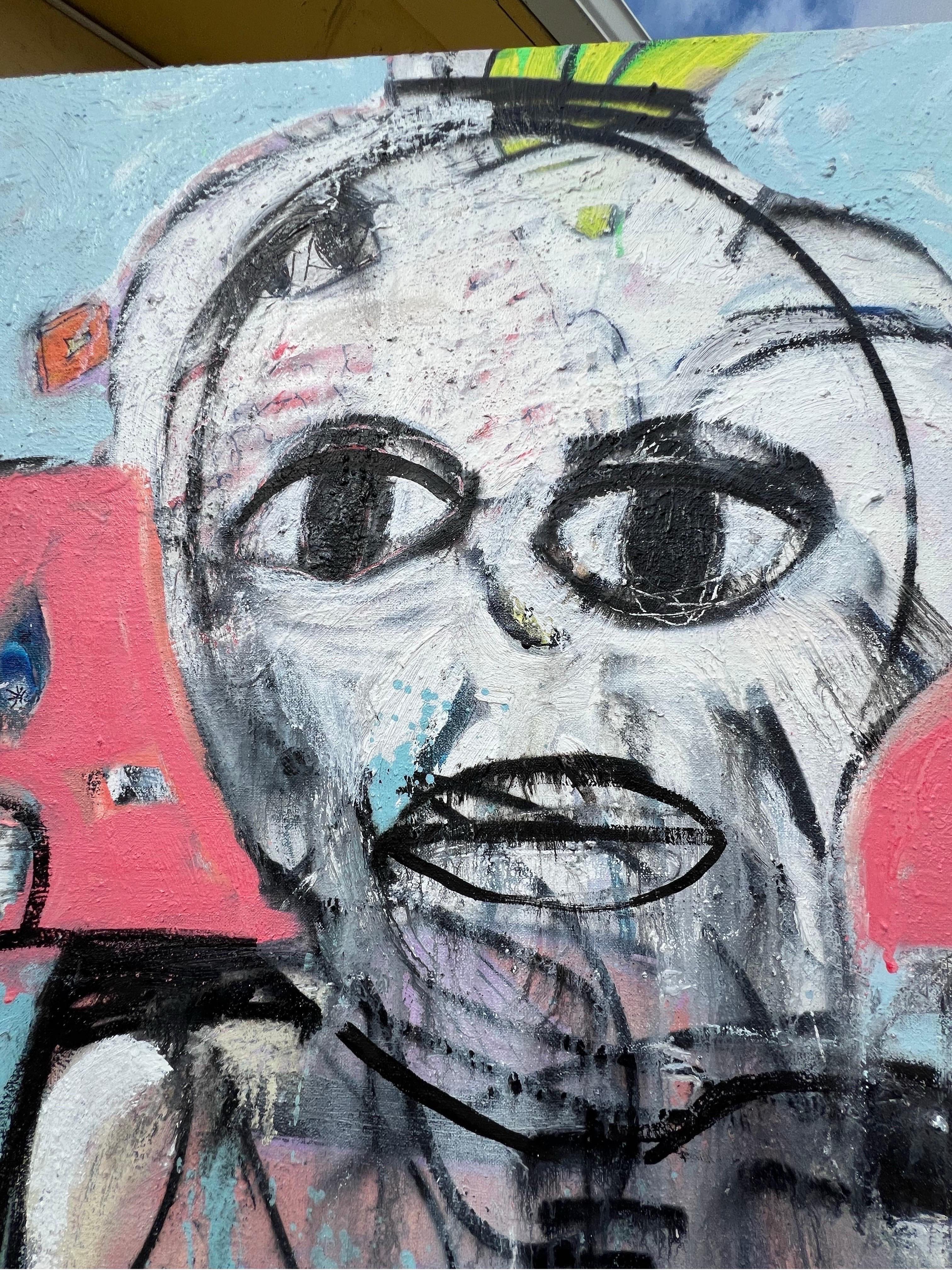 Mixed Media Painting titled 