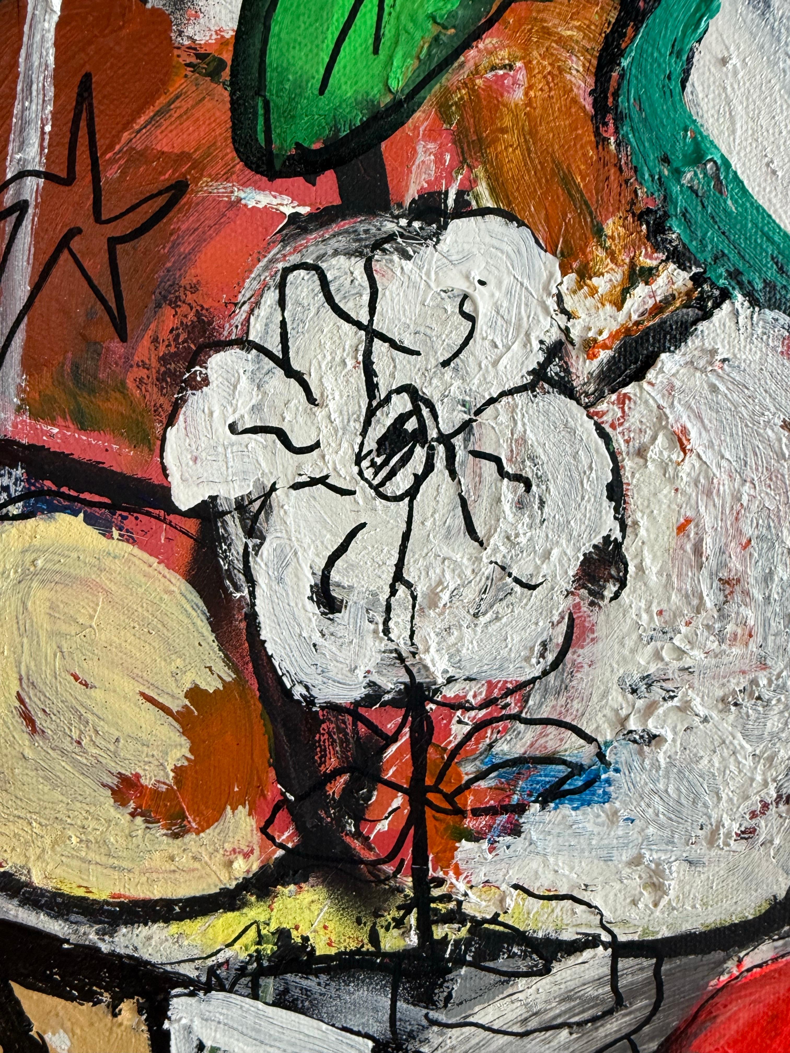 36×48 mixed media 
Titled: 