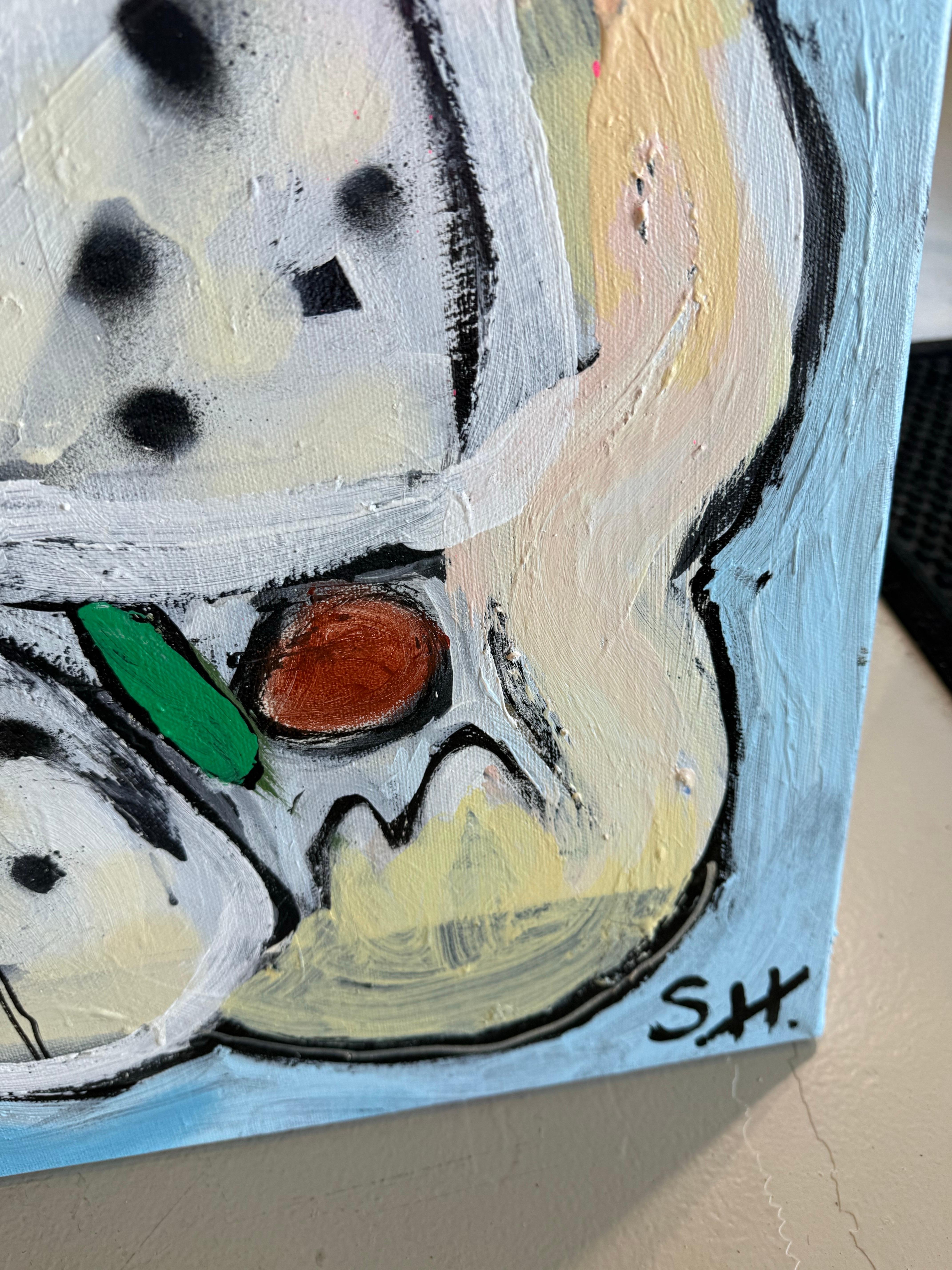 Mixed Media Painting titled 