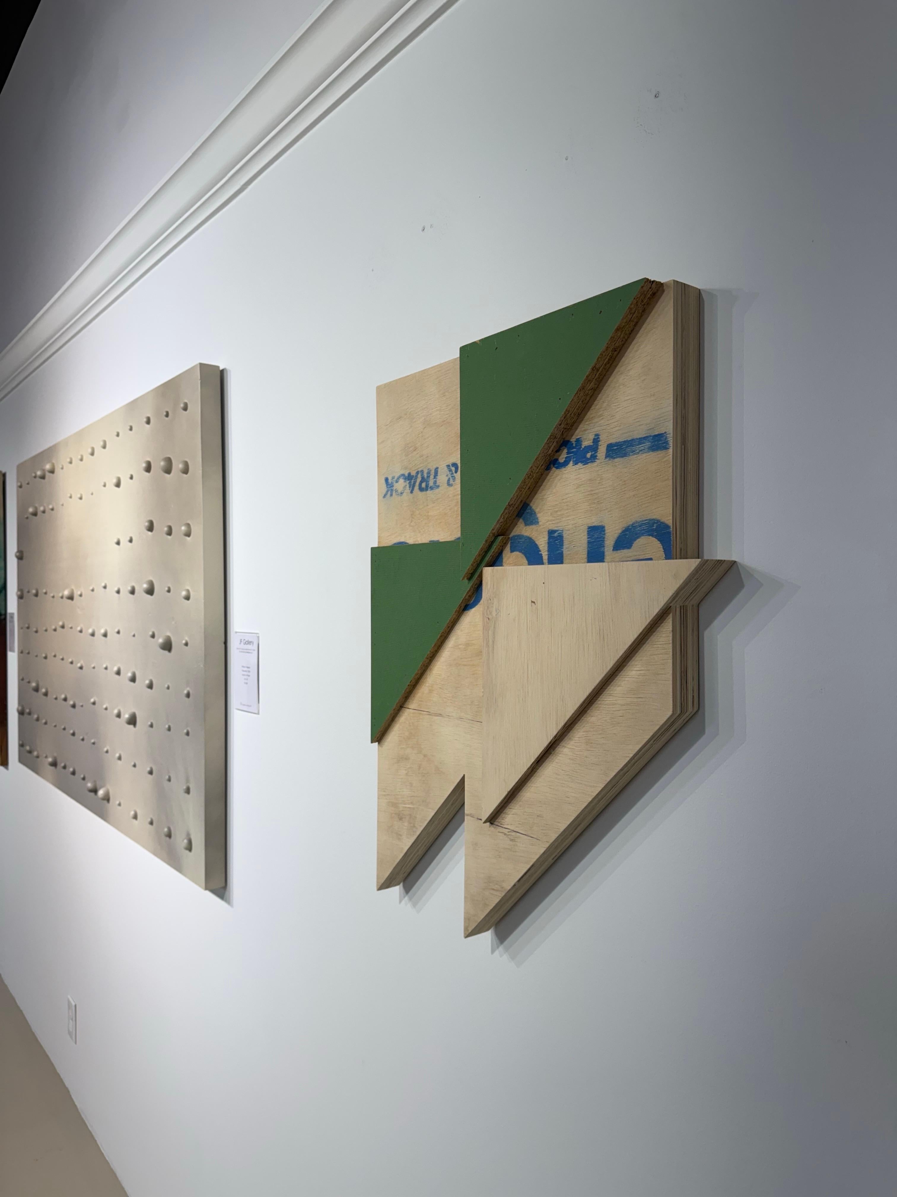 Acrilico e Wood Assemblage Titolo: 