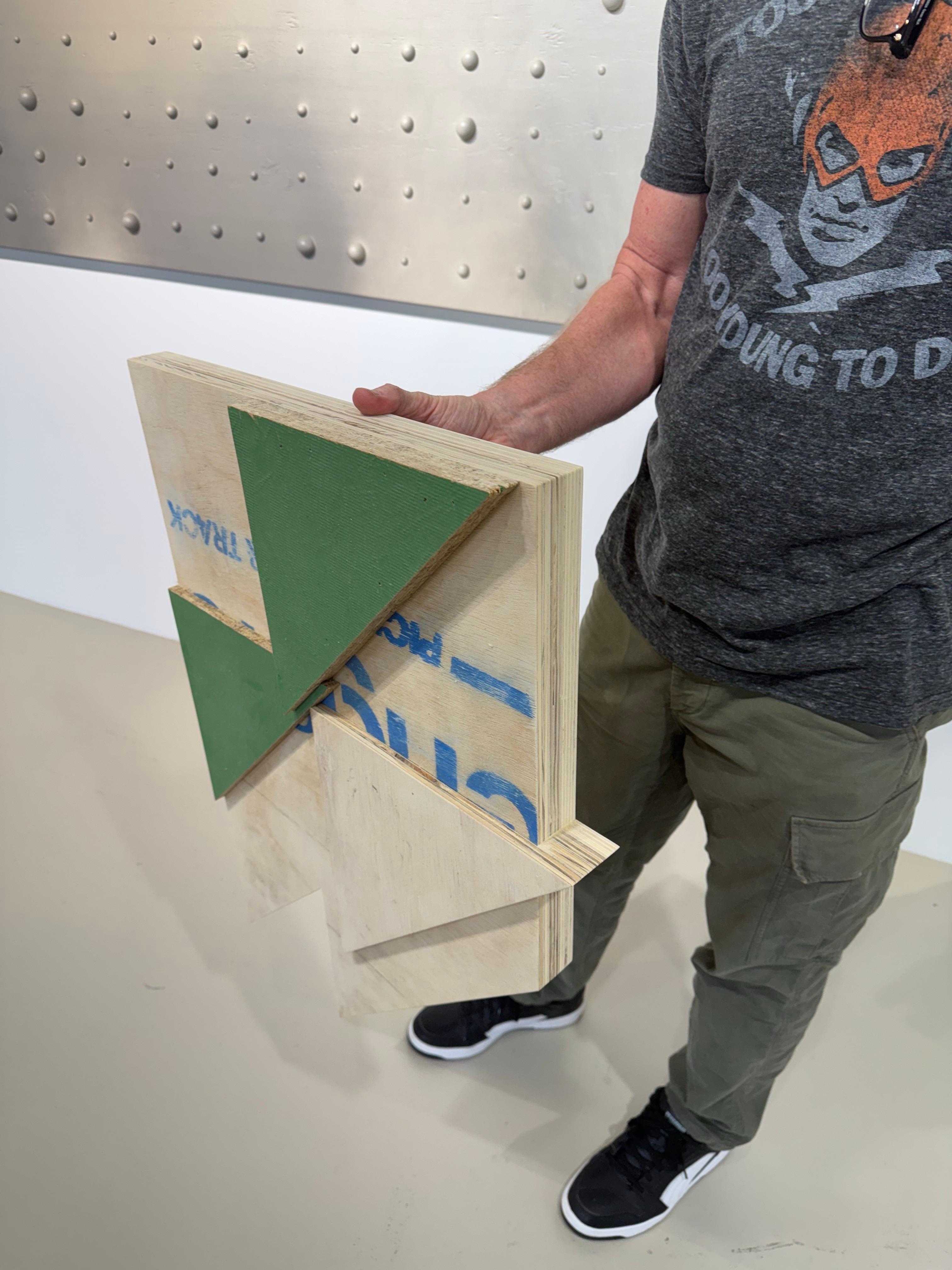 Acrilico e Wood Assemblage Titolo: 