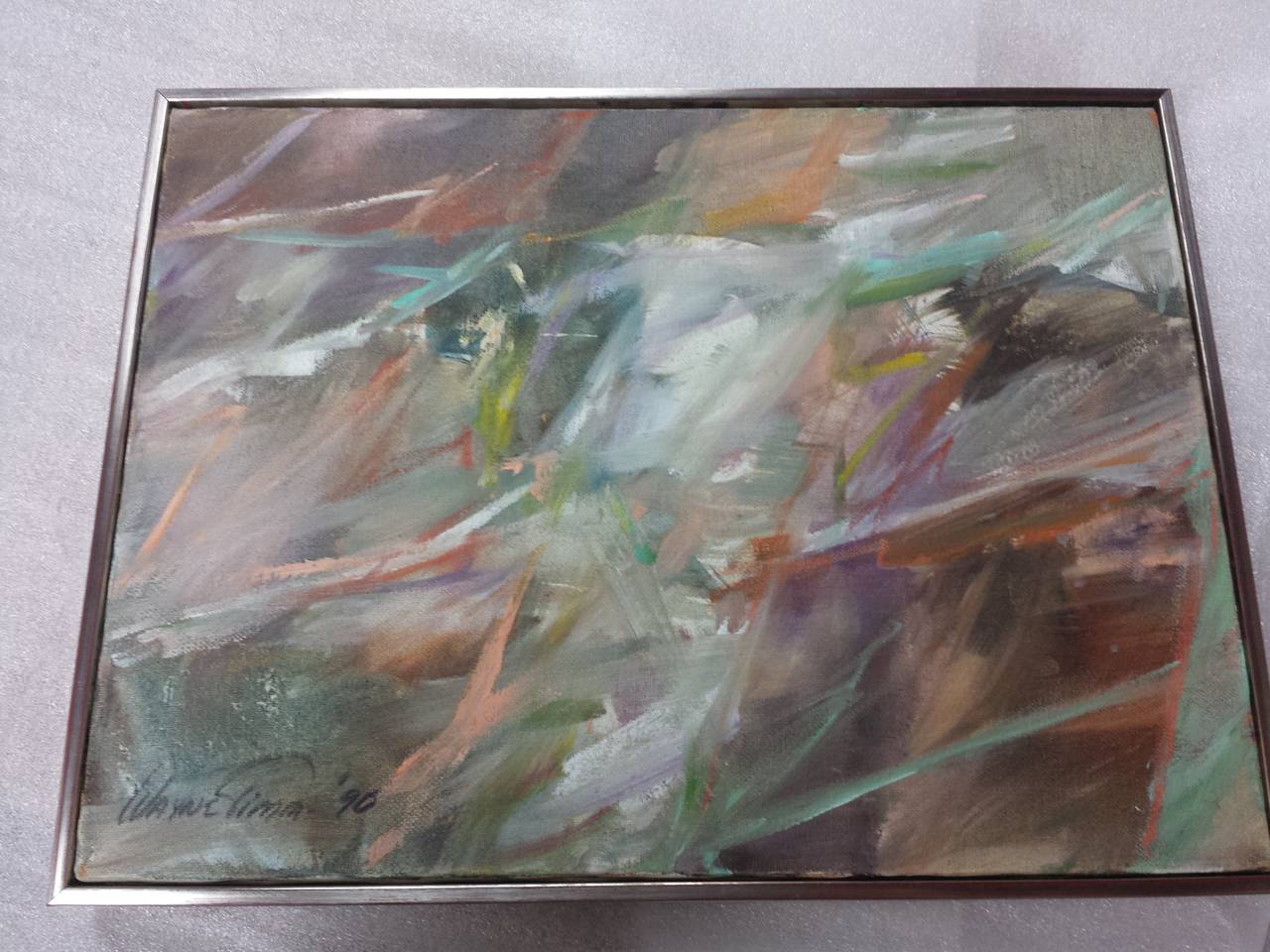Pittura a olio intitolata: 