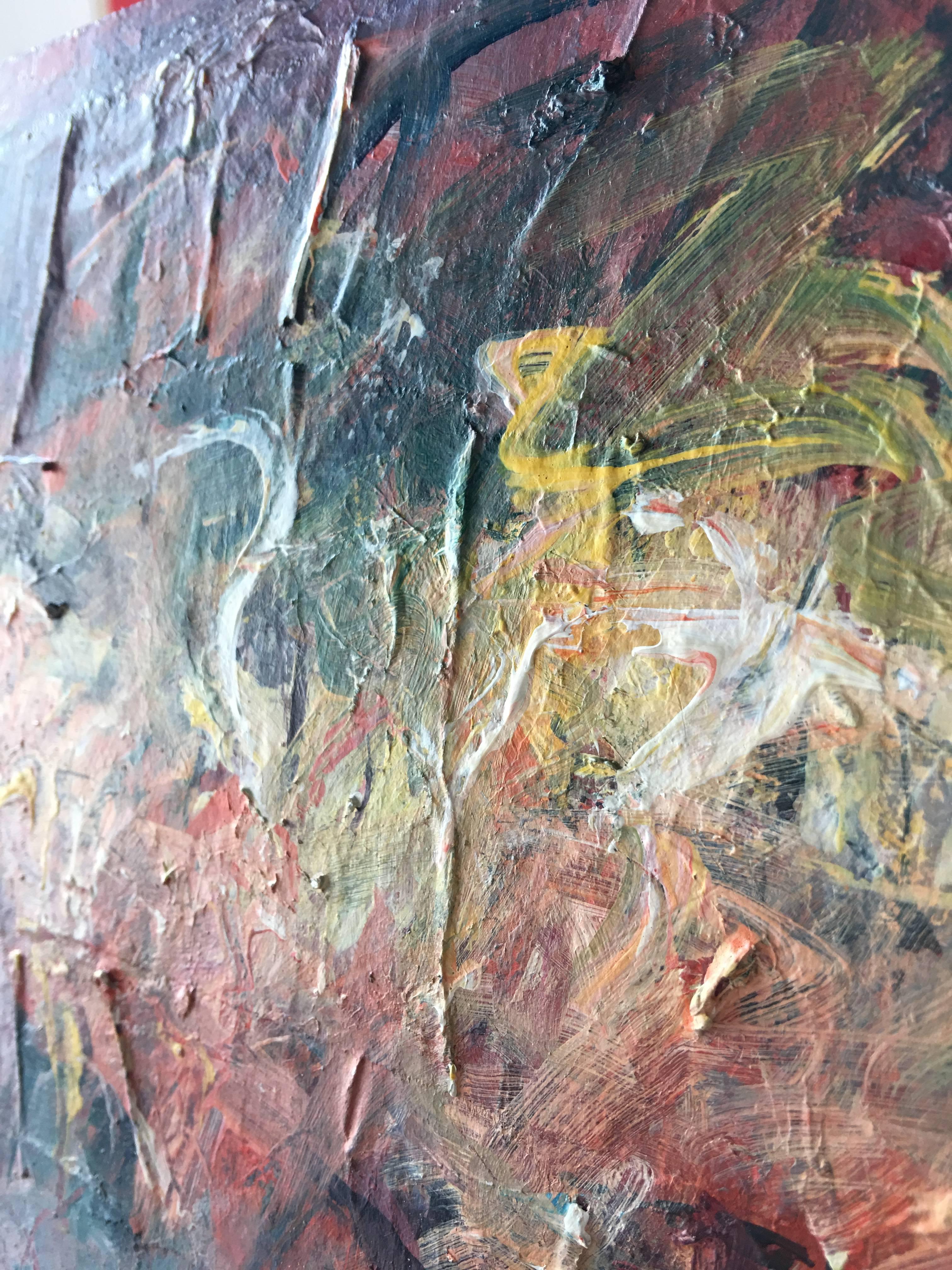 Box Study 1 - Abstract Painting by Mary Lou Siefker
