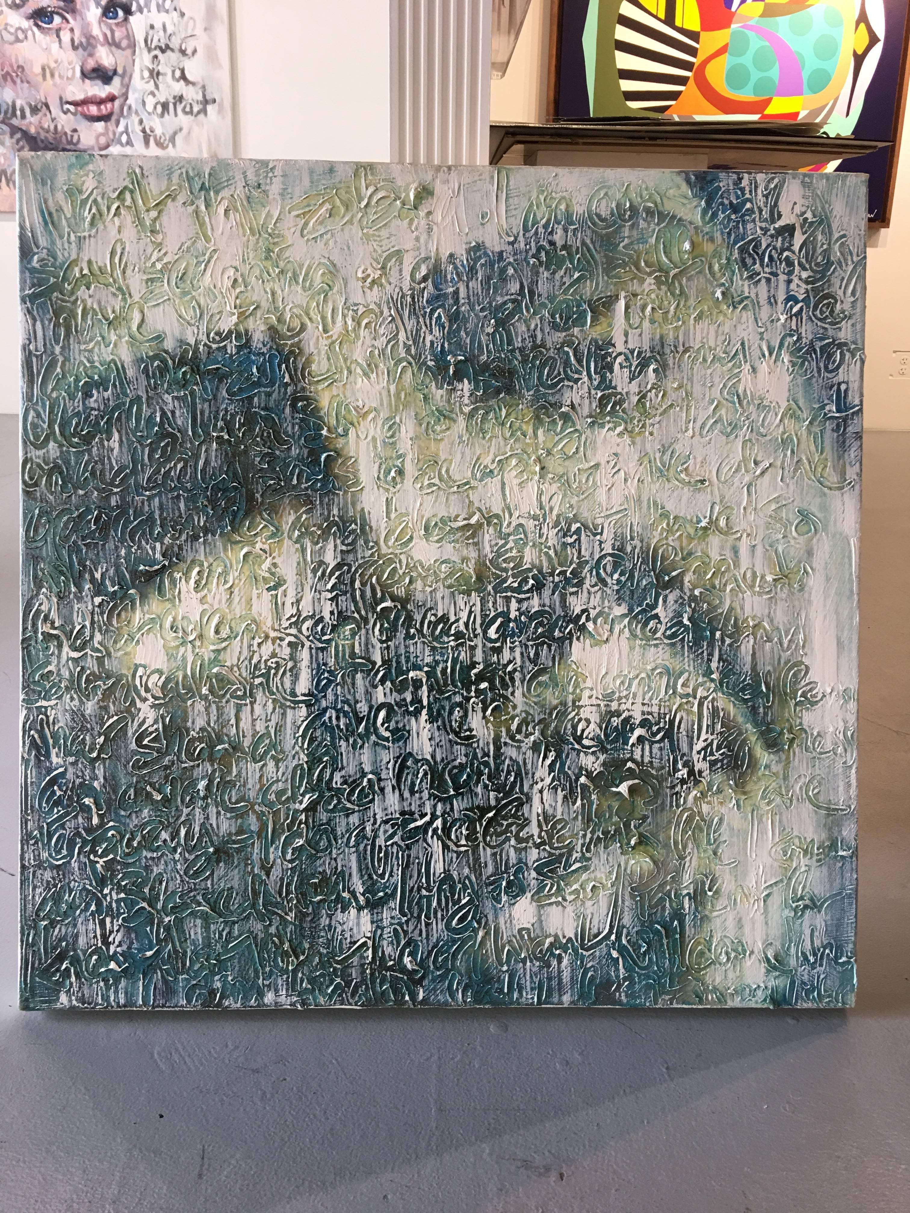 Original Oil on Canvas Titled “Yang” - Painting by Christina Major