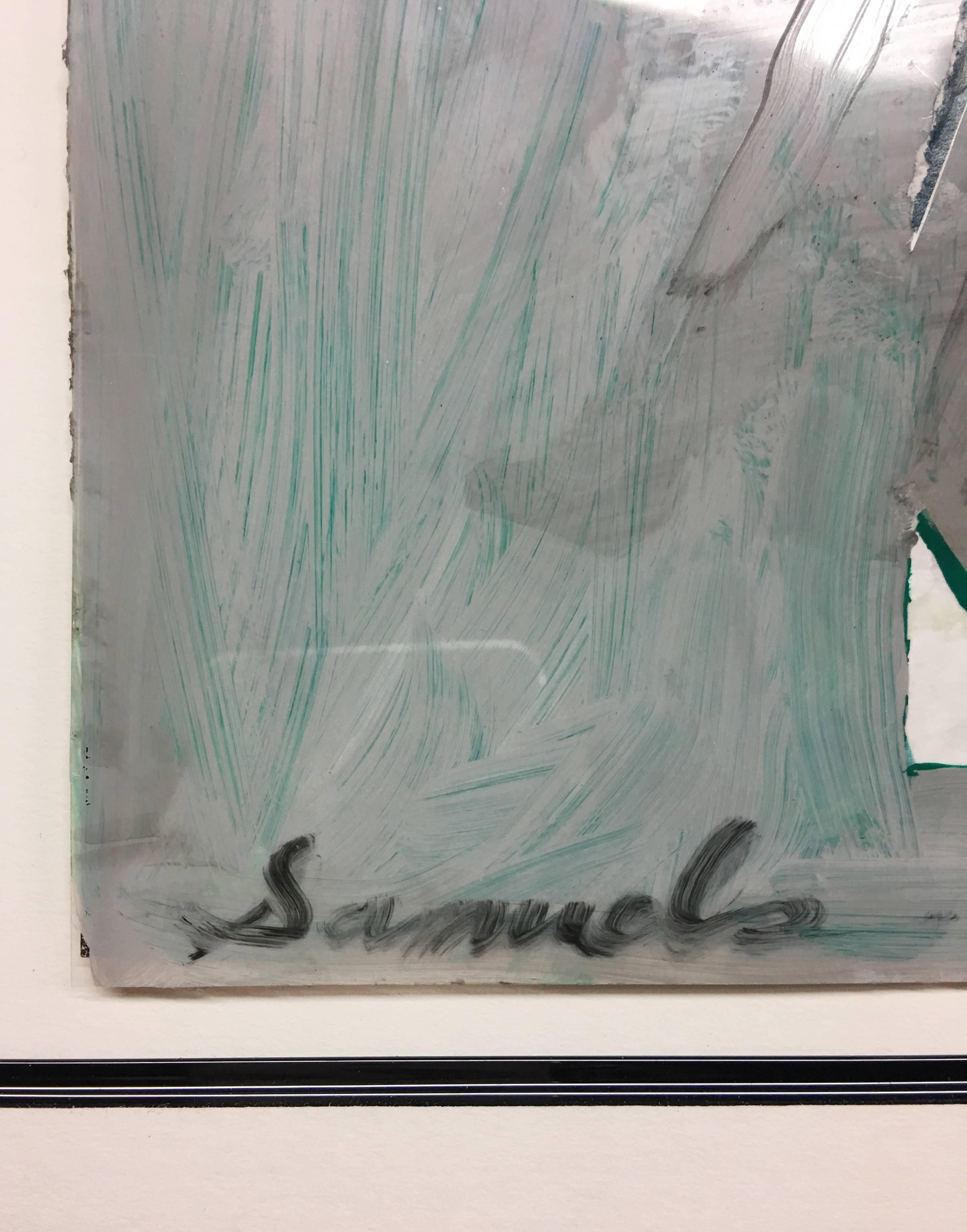 Peinture technique mixte intitulée : « Where is my princess ? » en vente 1