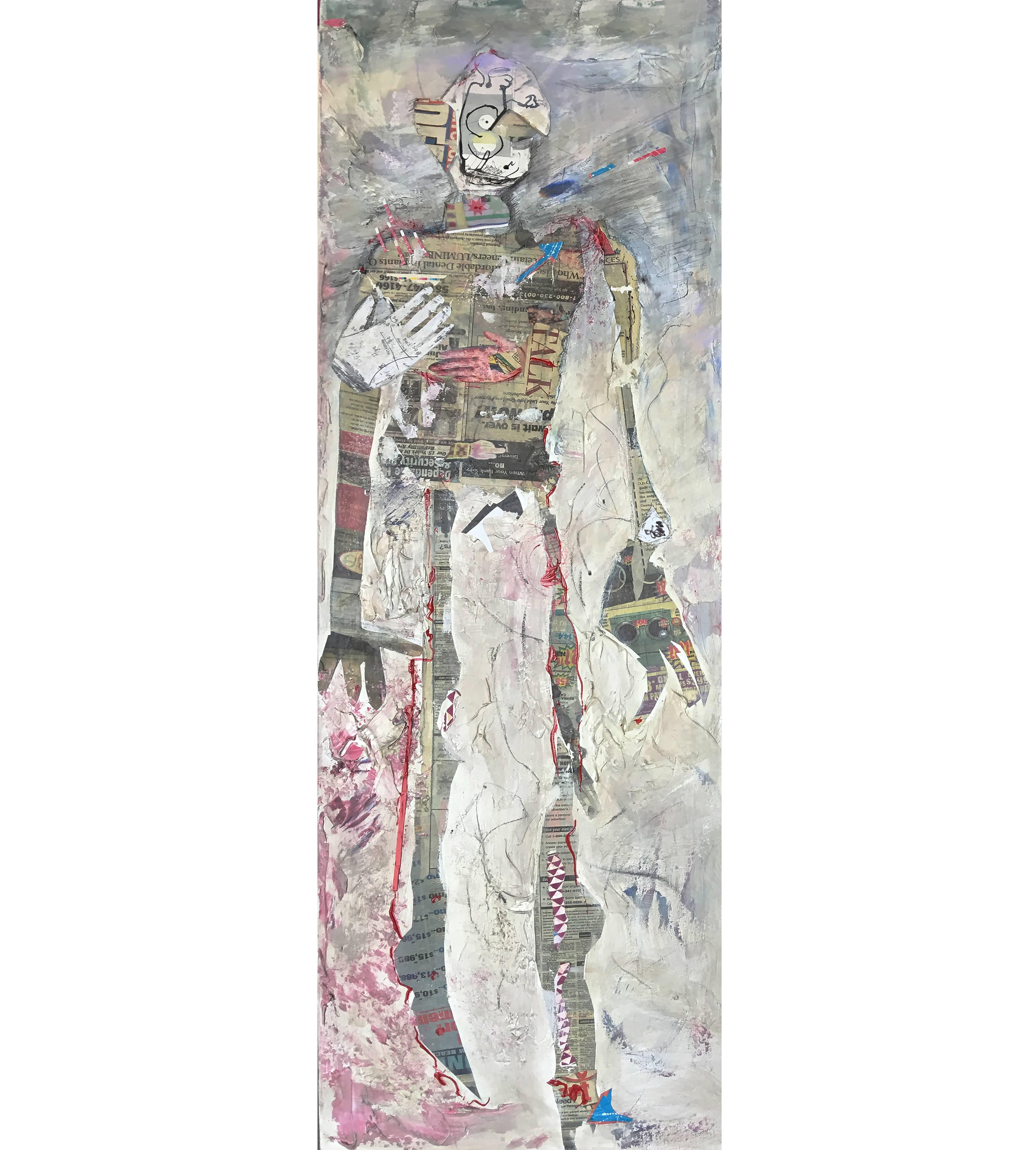 Hands - Mixed Media Art by Fern Samuels