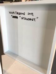 Mixed Media Painting Titled: Intolerant