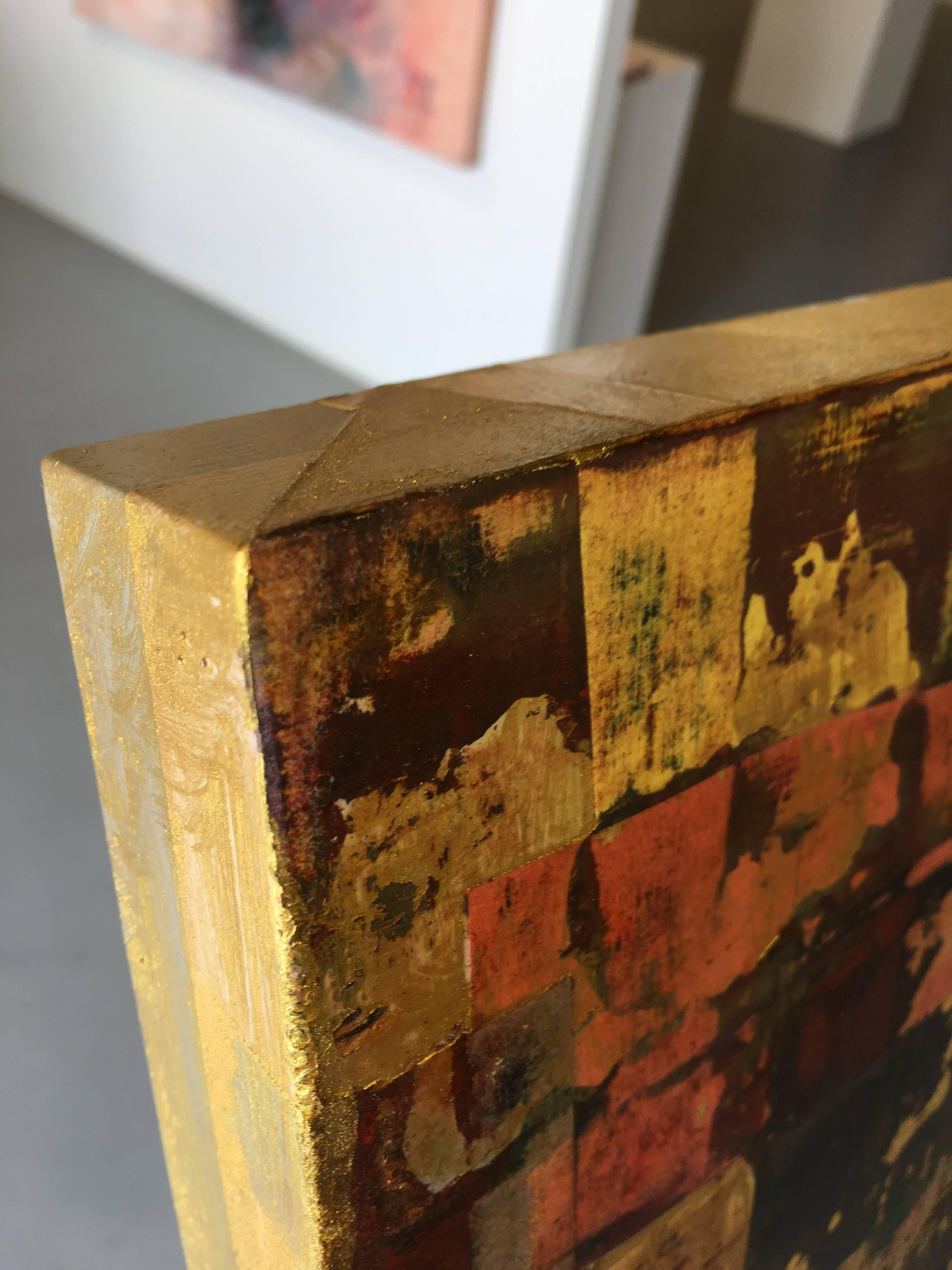Guerra dell'oro - Painting di Mirtha Moreno