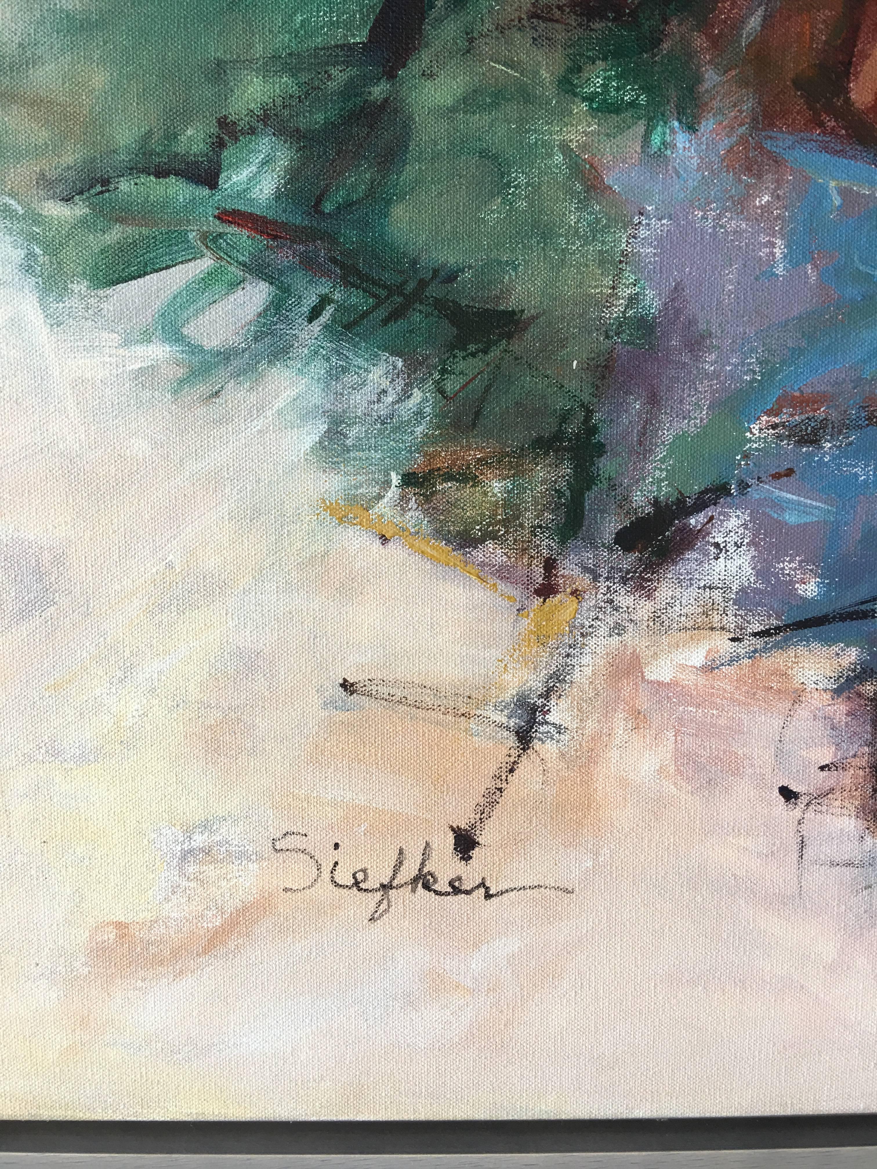 Mary Lou Siefker es una artista de 89 años del condado de Broward que expone sus obras desde 1977. Ha ganado numerosos premios y becas. 