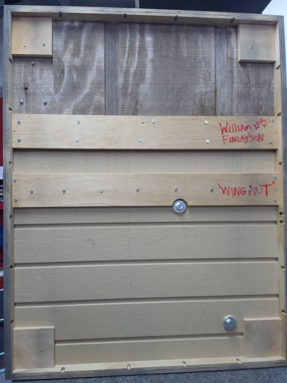 Peinture mixte intitulée : Wingnut en vente 1