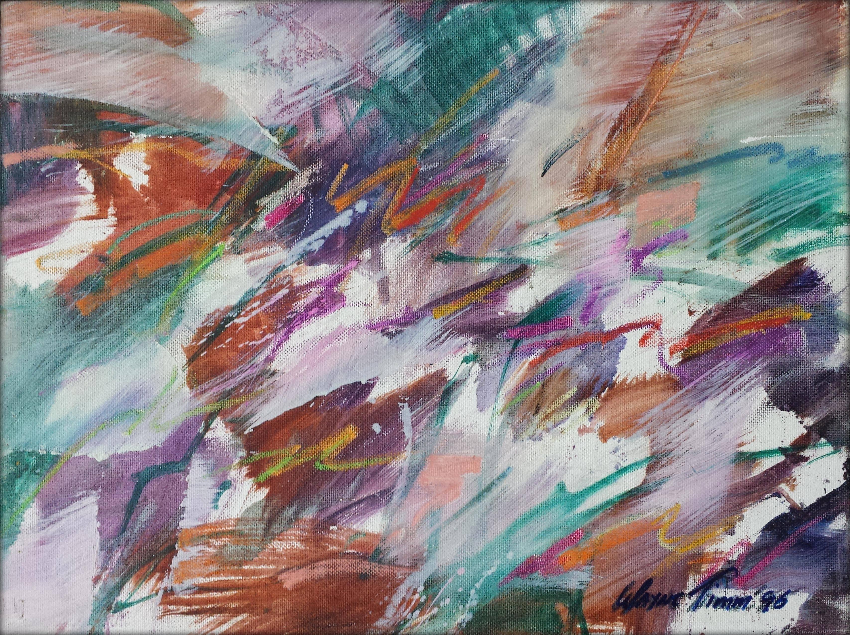 Wayne Timm Abstract Painting - Pastime