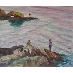 Fishing by the Sea 8