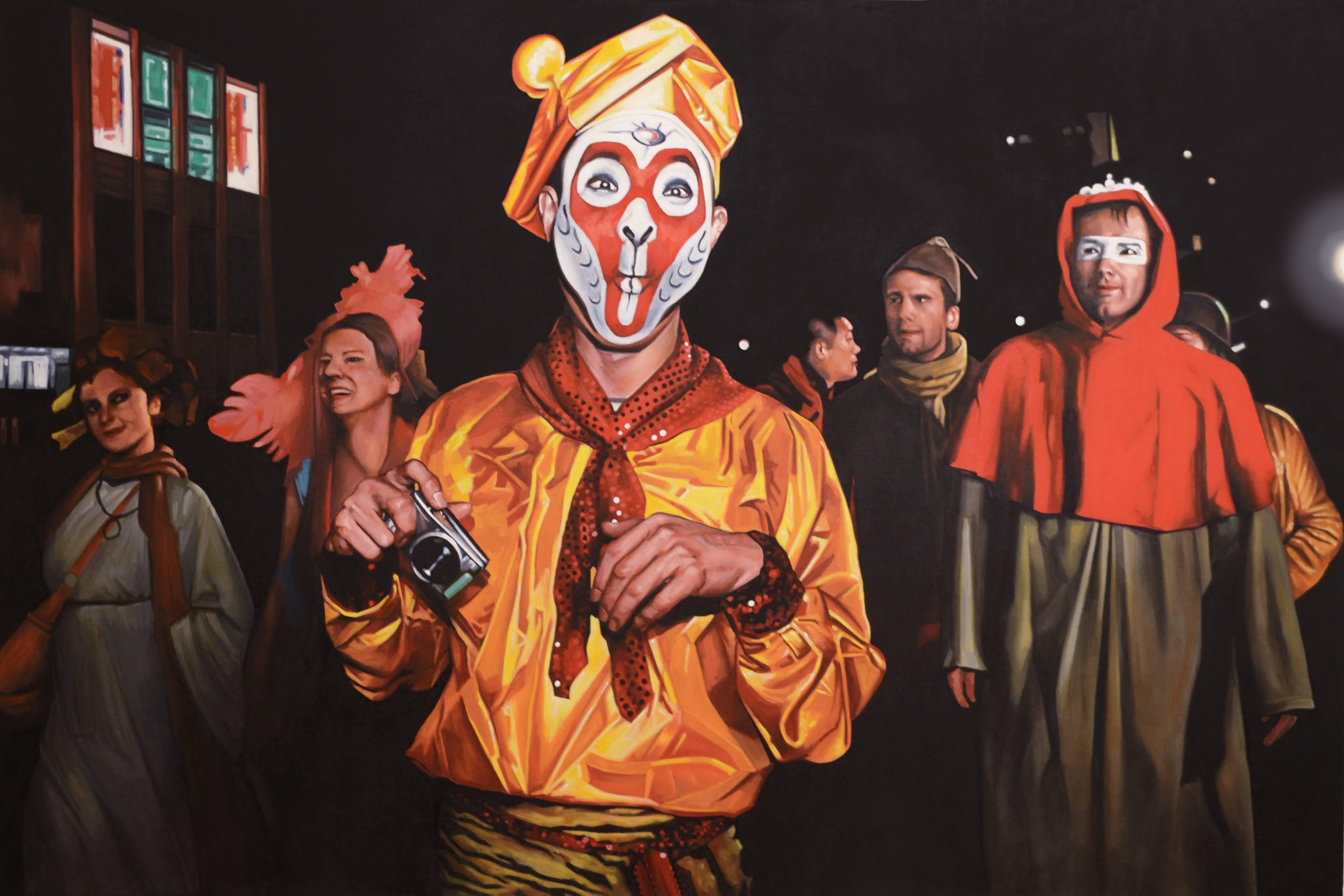 Portrait Painting de Jérome Romain - Desfile de La Grande