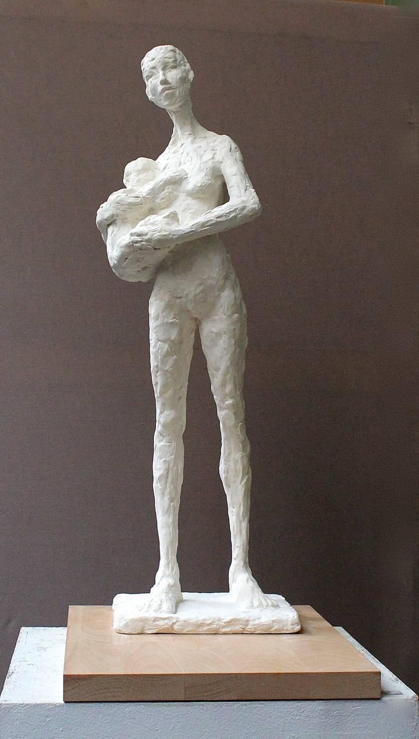 Sidonie Laurens Nude Sculpture – maman, Petite maman