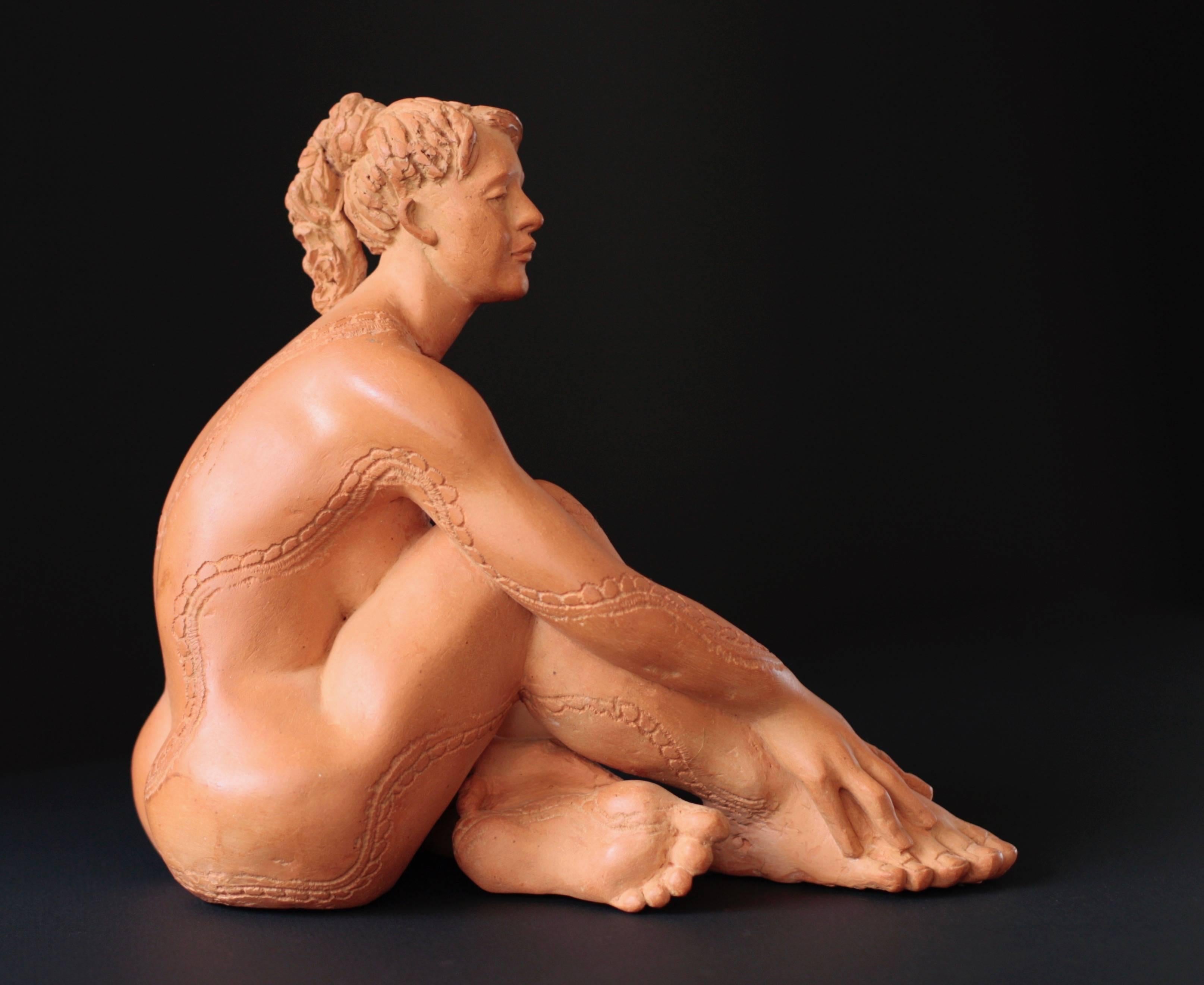 Claire - Sculpture by Francine Auvrouin