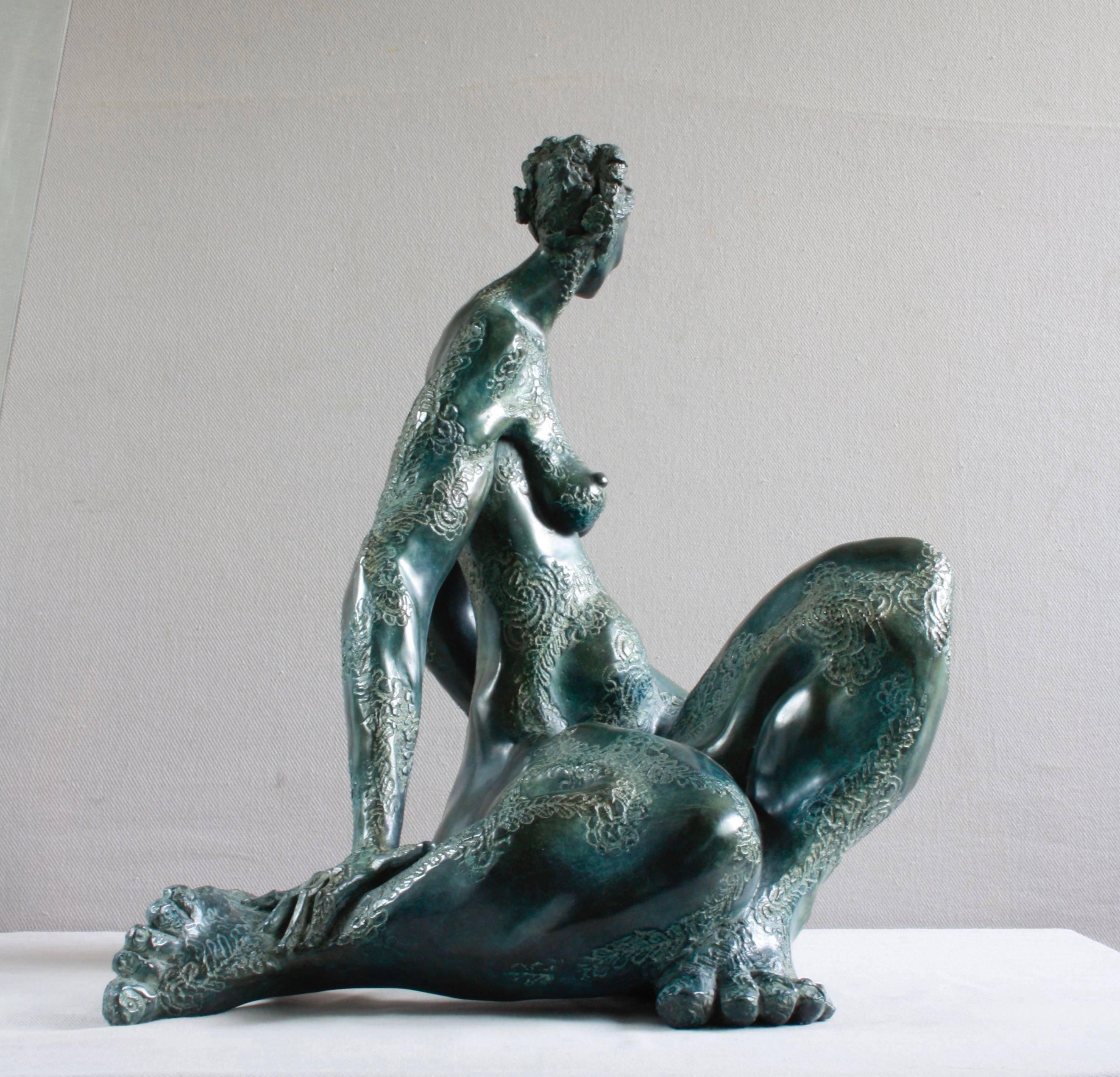 Alice (Zeitgenössisch), Sculpture, von Francine Auvrouin