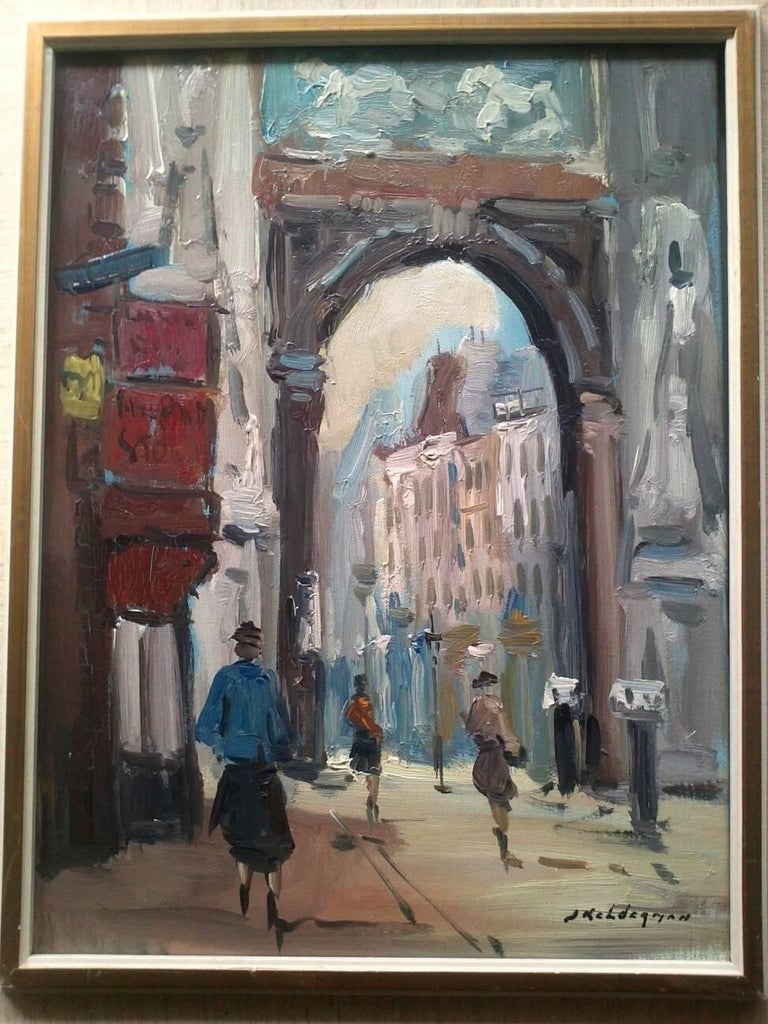 Jan Kelderman Dutch Painting The Libertine Girls of Rue Saint Denis