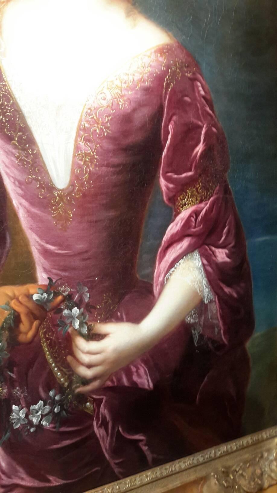 Porträt der Marquise Louise Catherine de Crussol d'Uzès 2