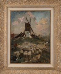 A Mill at the North Sea