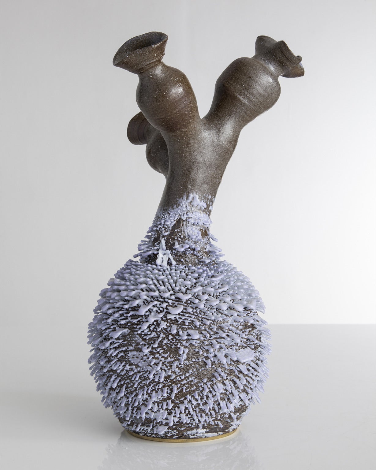 Dark Father Accretion Vase - Sculpture by The Haas Brothers