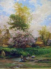 Paysage printanier